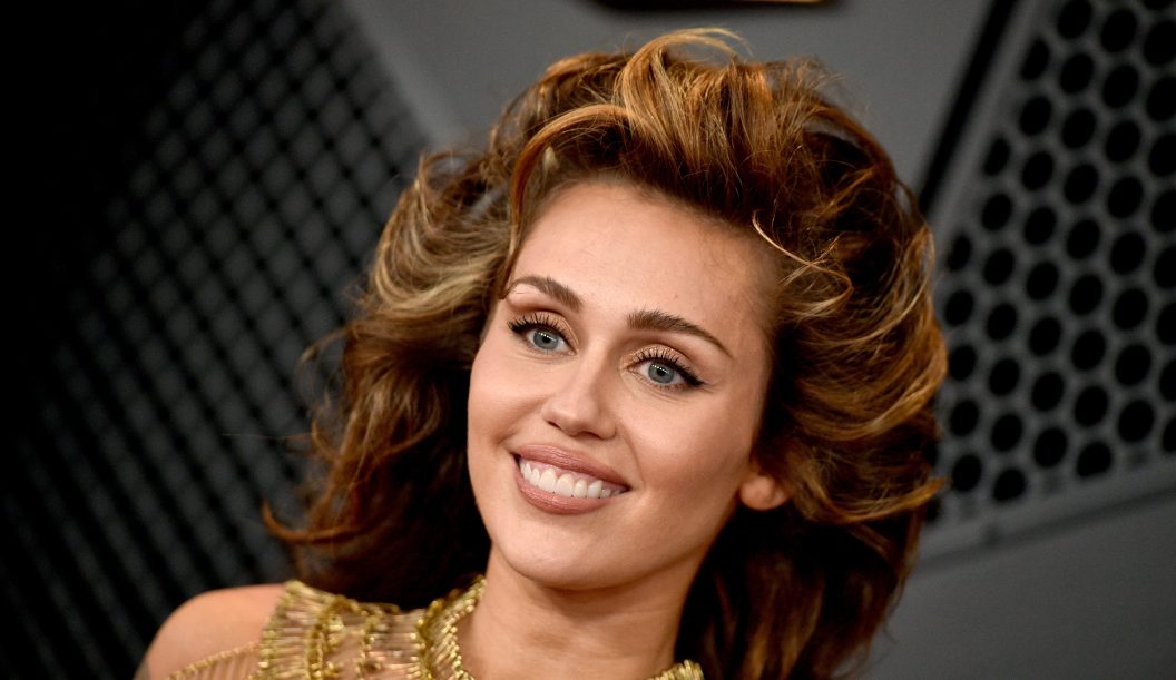 LOS ANGELES, CALIFORNIA - FEBRUARY 04: (FOR EDITORIAL USE ONLY) Miley Cyrus attends the 66th GRAMMY Awards at Crypto.com Arena on February 04, 2024 in Los Angeles, California.