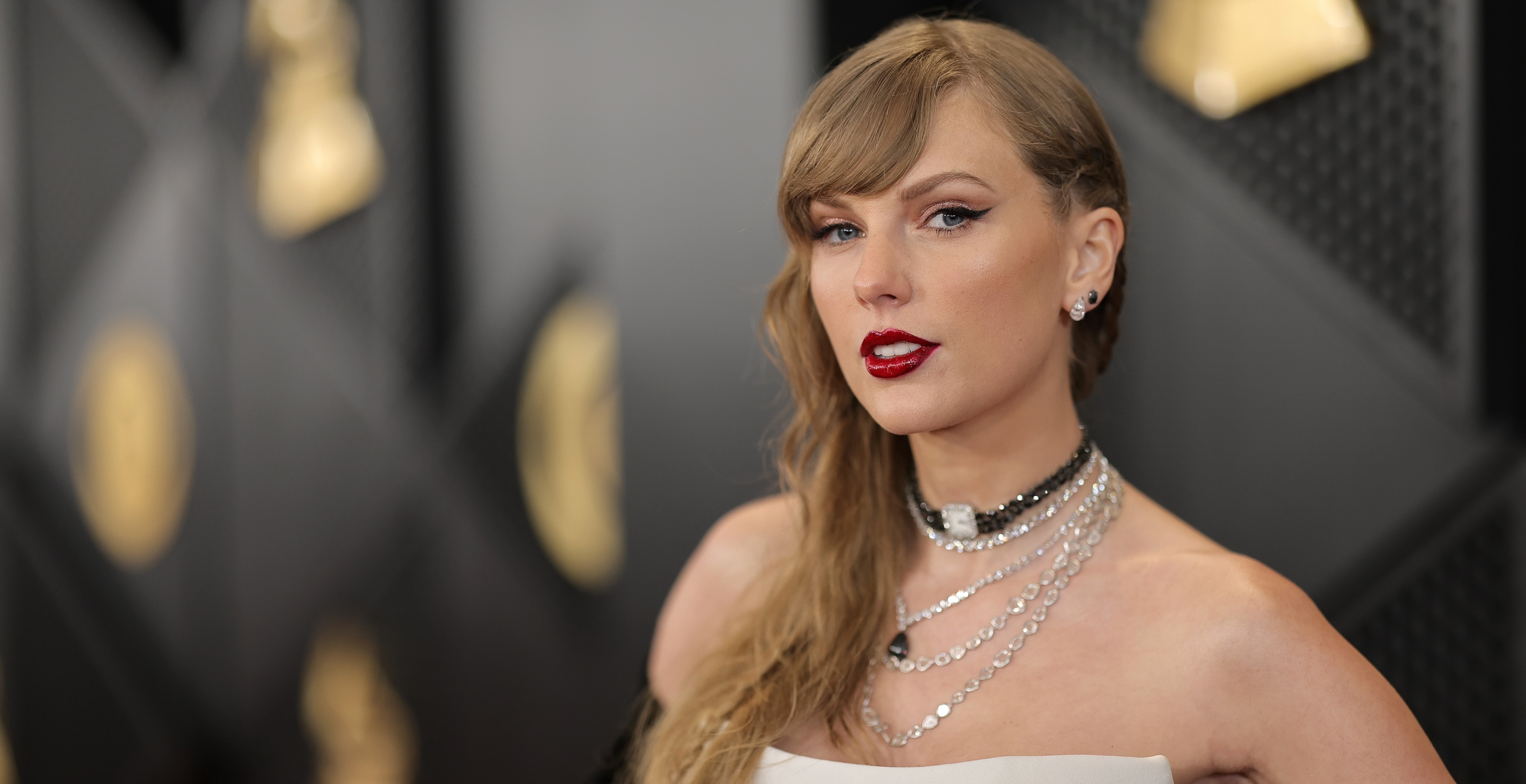 LOS ANGELES, CALIFORNIA - FEBRUARY 04: Taylor Swift attends the 66th GRAMMY Awards at Crypto.com Arena on February 04, 2024 in Los Angeles, California.