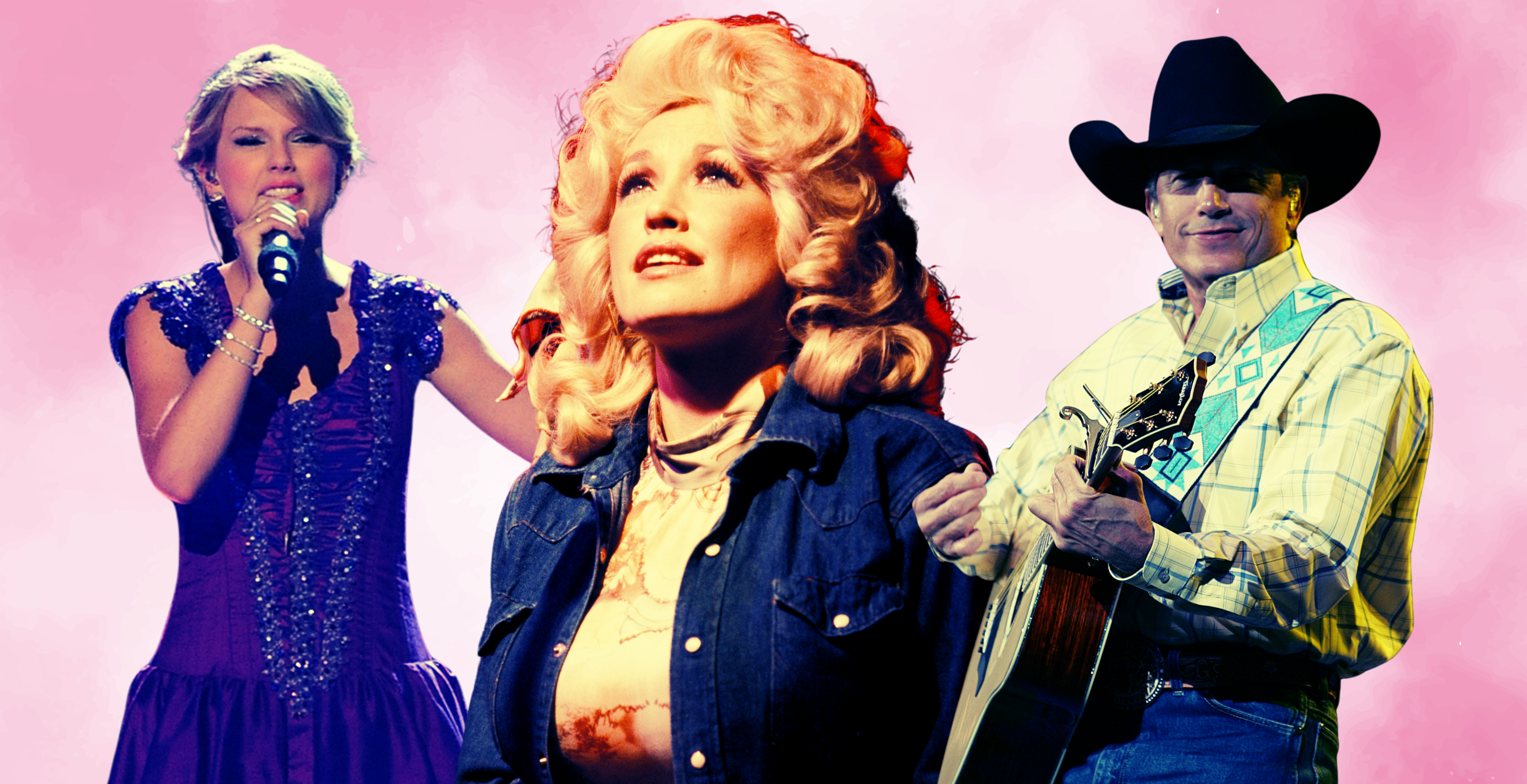 Taylor Swift/ Dolly Parton/ George Strait