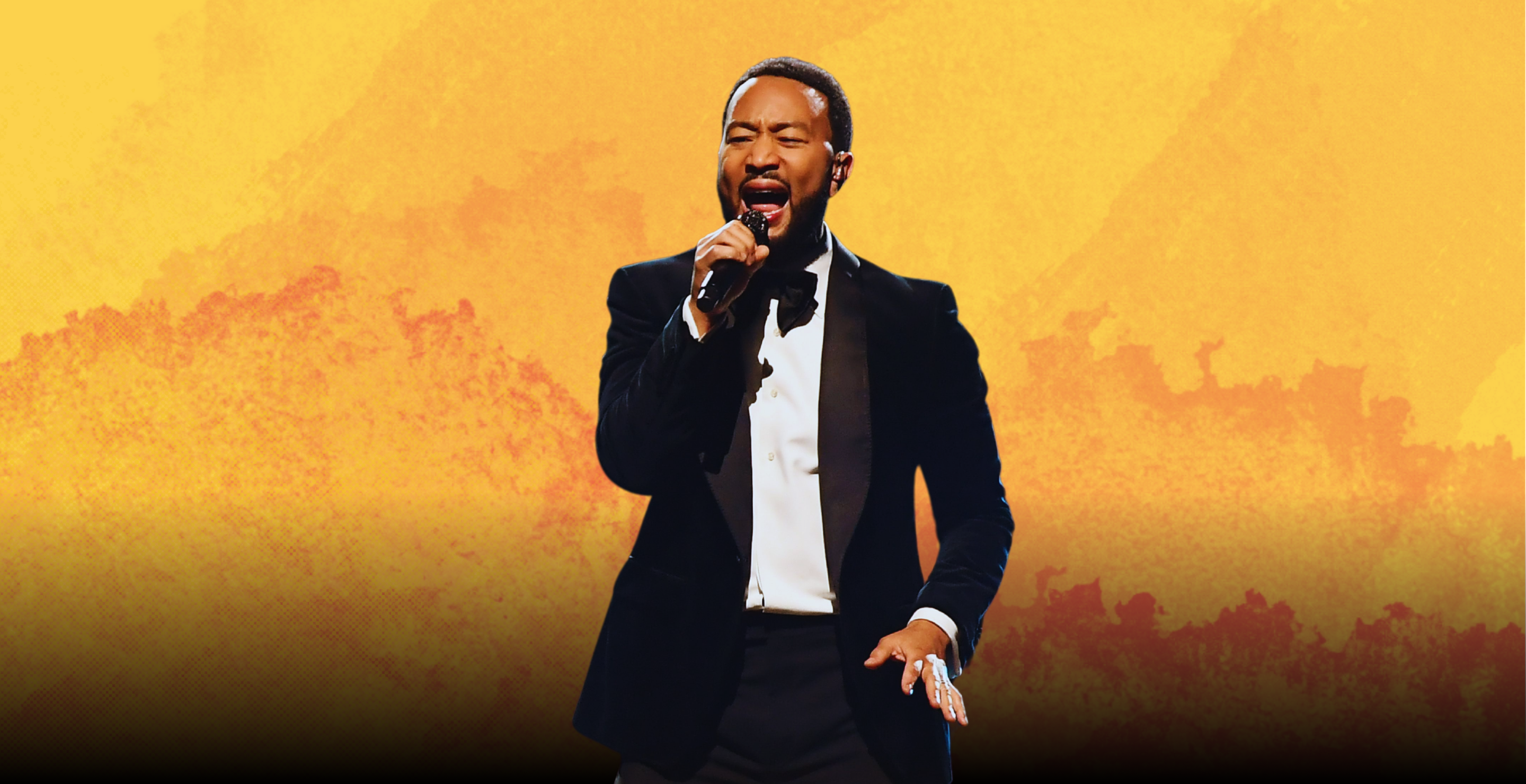 John Legend performs onstage during The Event hosted by the Shaquille O'Neal Foundation on October 07, 2023 in Las Vegas, Nevada.