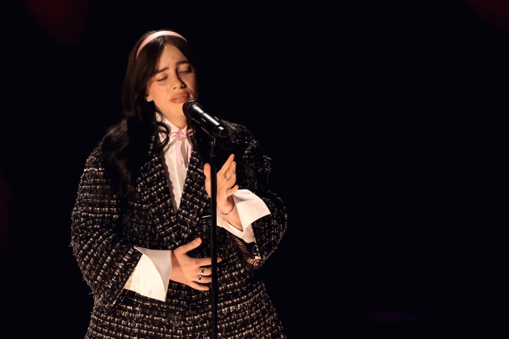 Billie Elish "What Was I Made For?" 2024 Oscars
