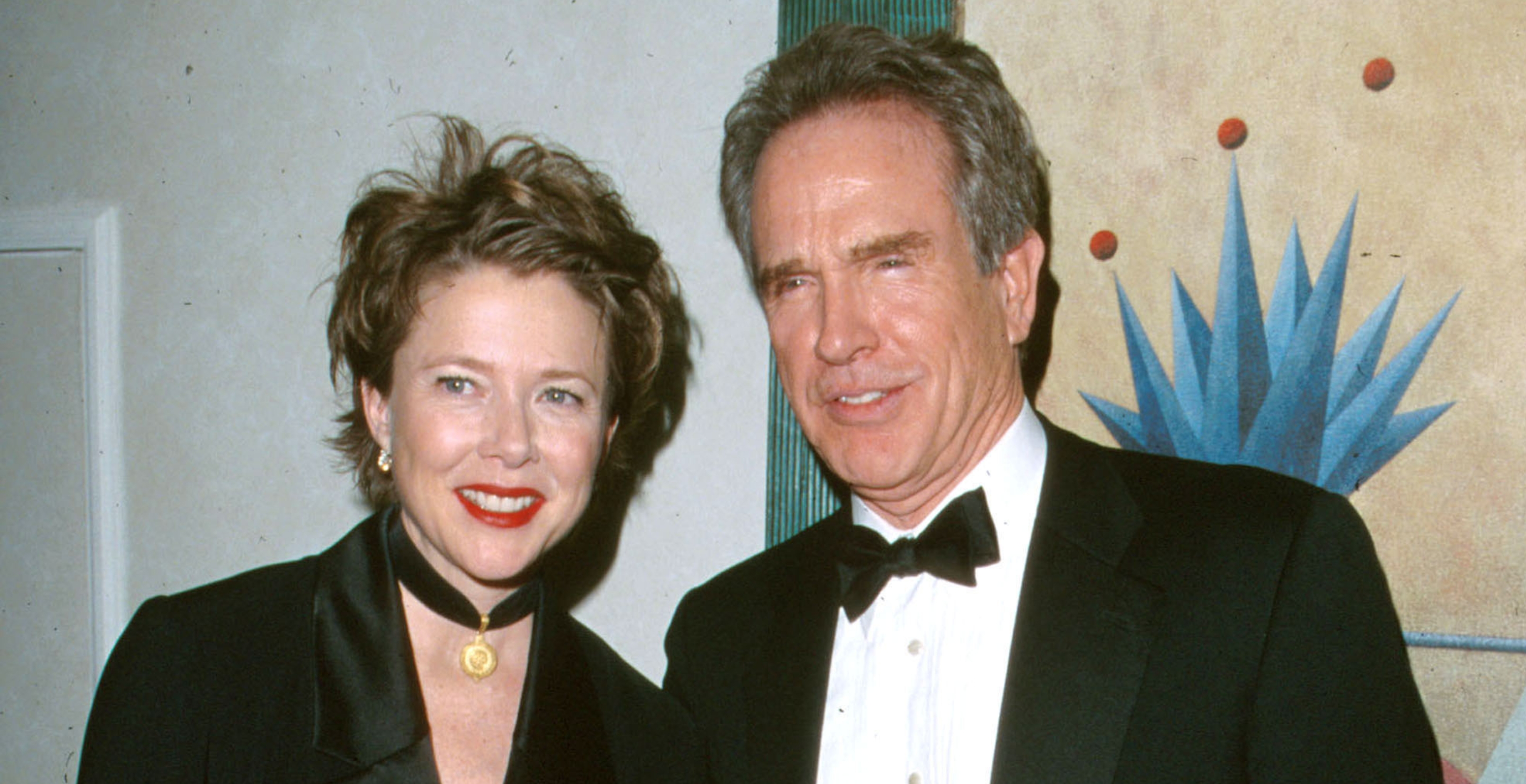 Annette Bening and Warren Beatty in 2000.