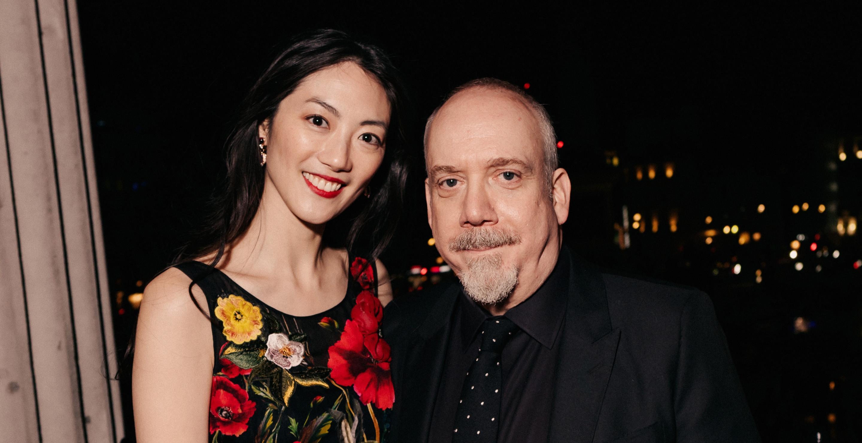 Clara Wong and Paul Giamatti 2024