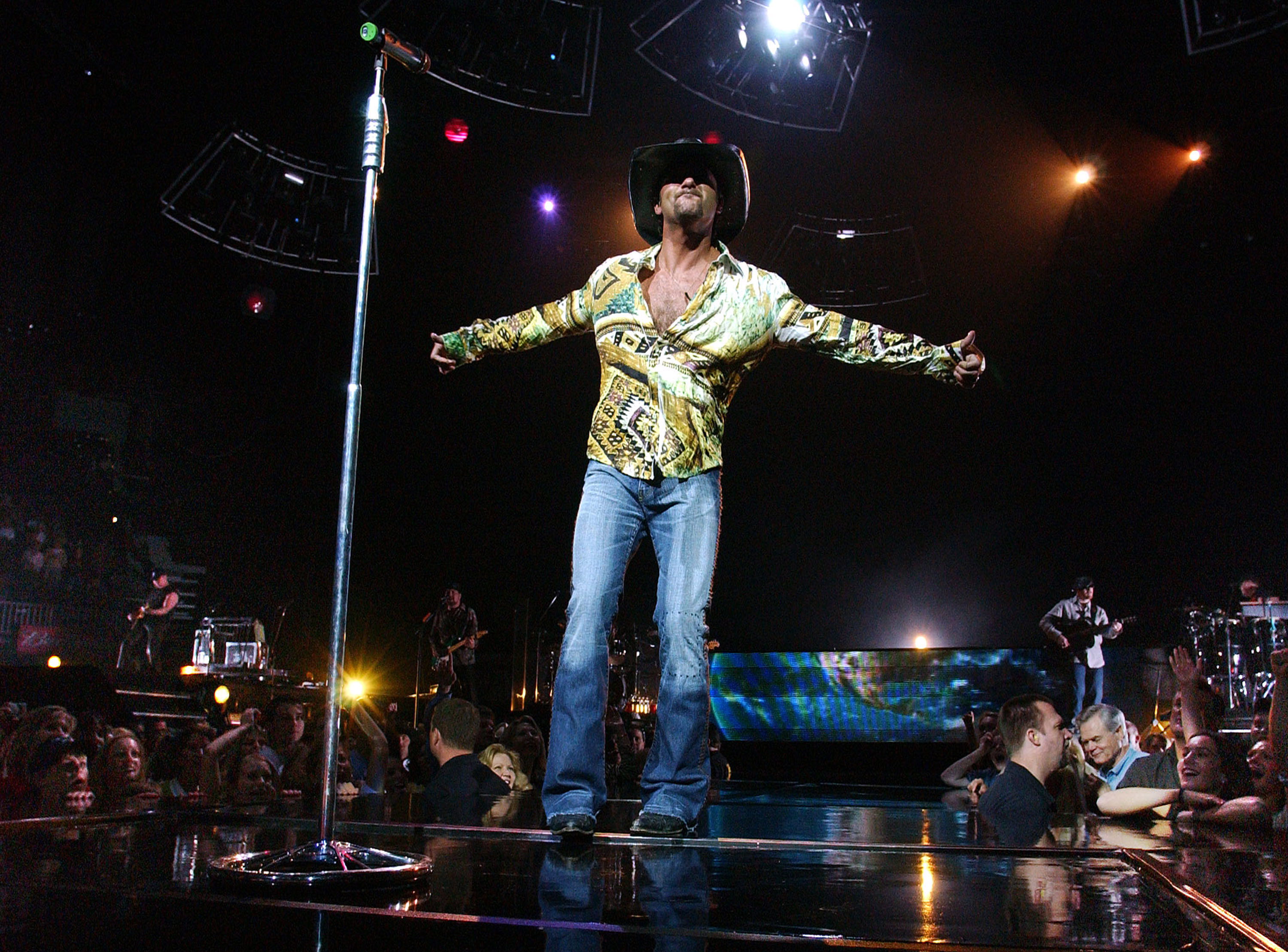 Tim McGraw during Tim McGraw Live at the Philips Arena in Atlanta at Philips Arena in Atlanta, Georgia, United States. 
