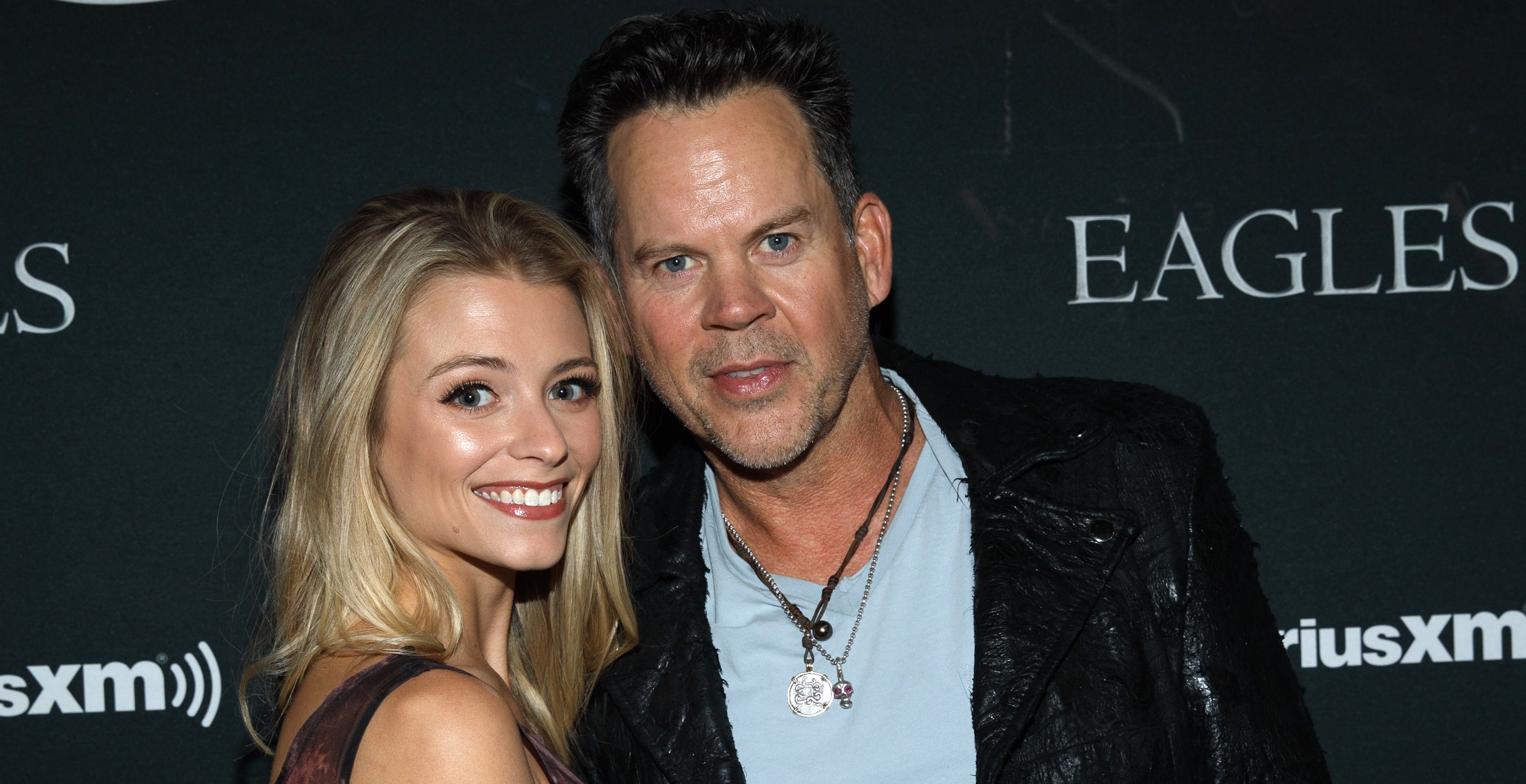 NASHVILLE, TN - OCTOBER 29: Gary Allan (right) and guest attend SiriusXM presents the Eagles in their first ever concert at the Grand Ole Opry House on October 29, 2017 in Nashville, Tennessee.