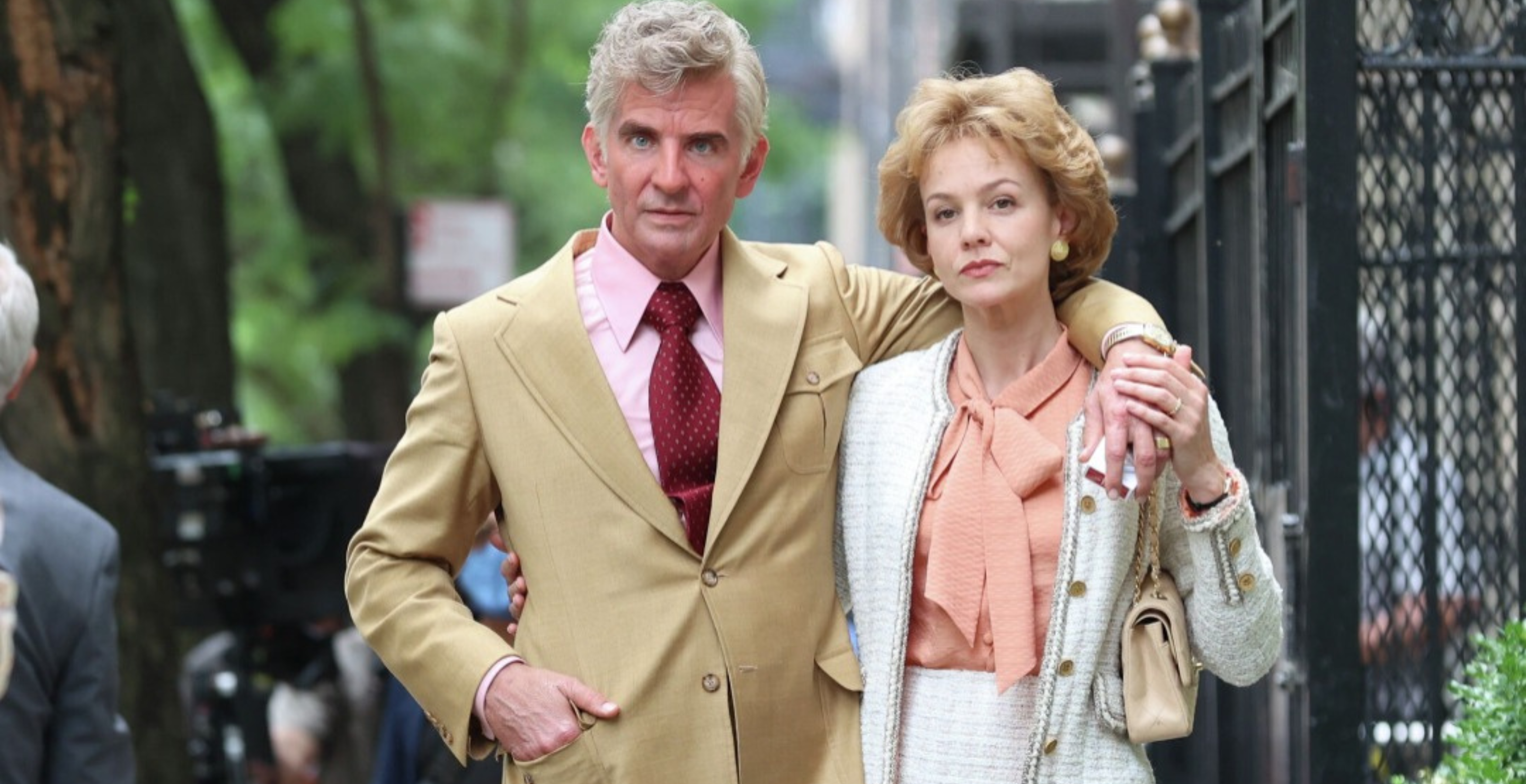 Bradley Cooper and Carey Mulligan in "Maestro"