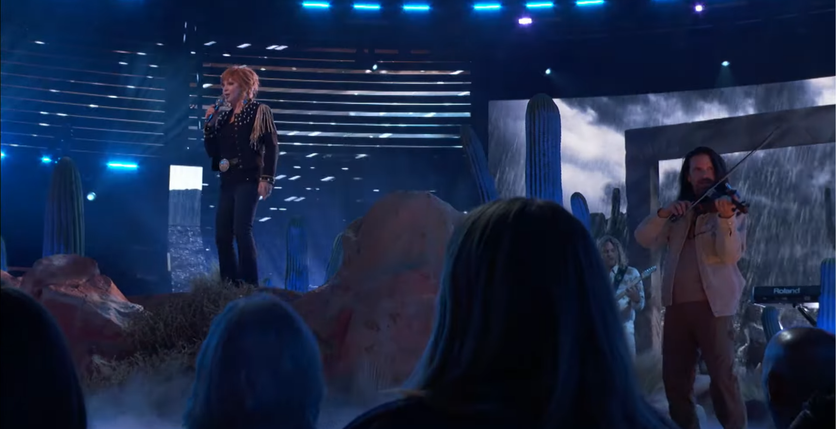Reba McEntire Electrifies The World On 'The Voice' With The Debut Of Her Newest Single, 'I Can't'