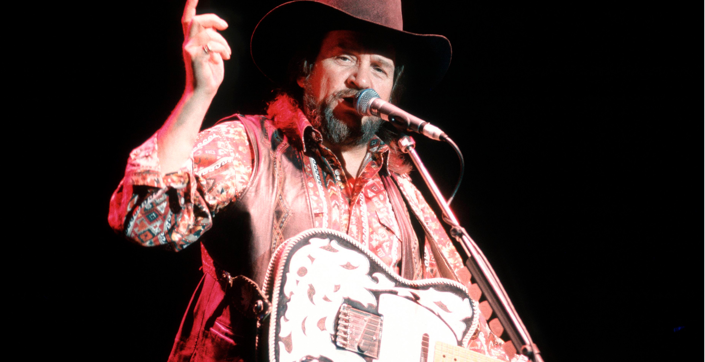 Waylon Jennings Once Had The Hells Angels Babysit His Son