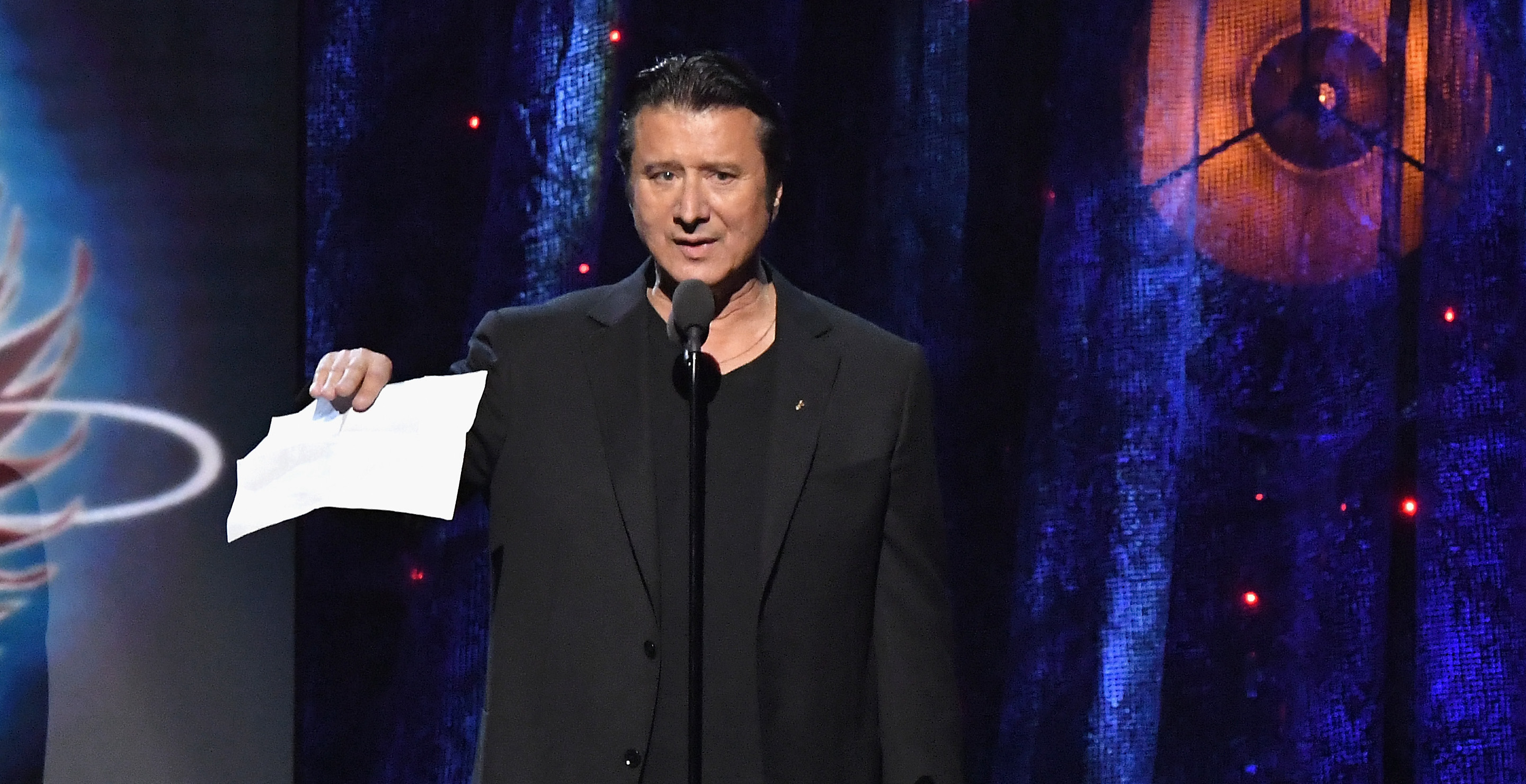 Journey's Steve Perry Rocks Out to 'Don't Stop Believin'" at Baseball Game