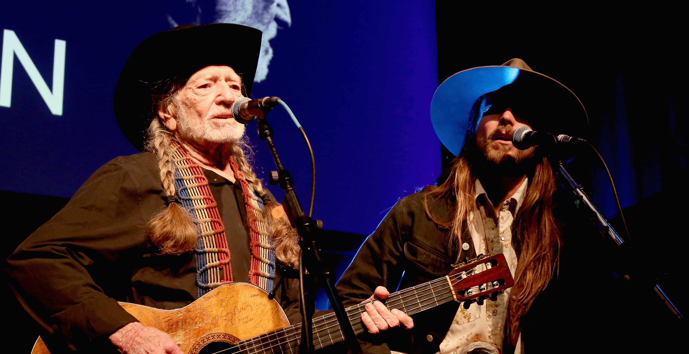 Willie Nelson's Son Moves The Crowd Filling in for Sick Dad