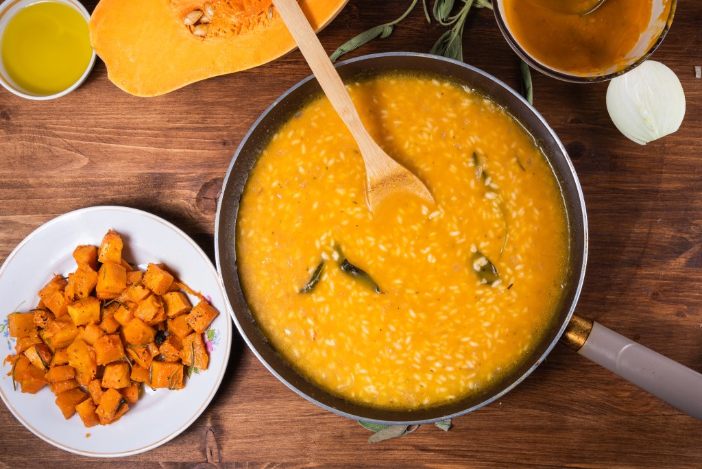 pumpkin risotto 