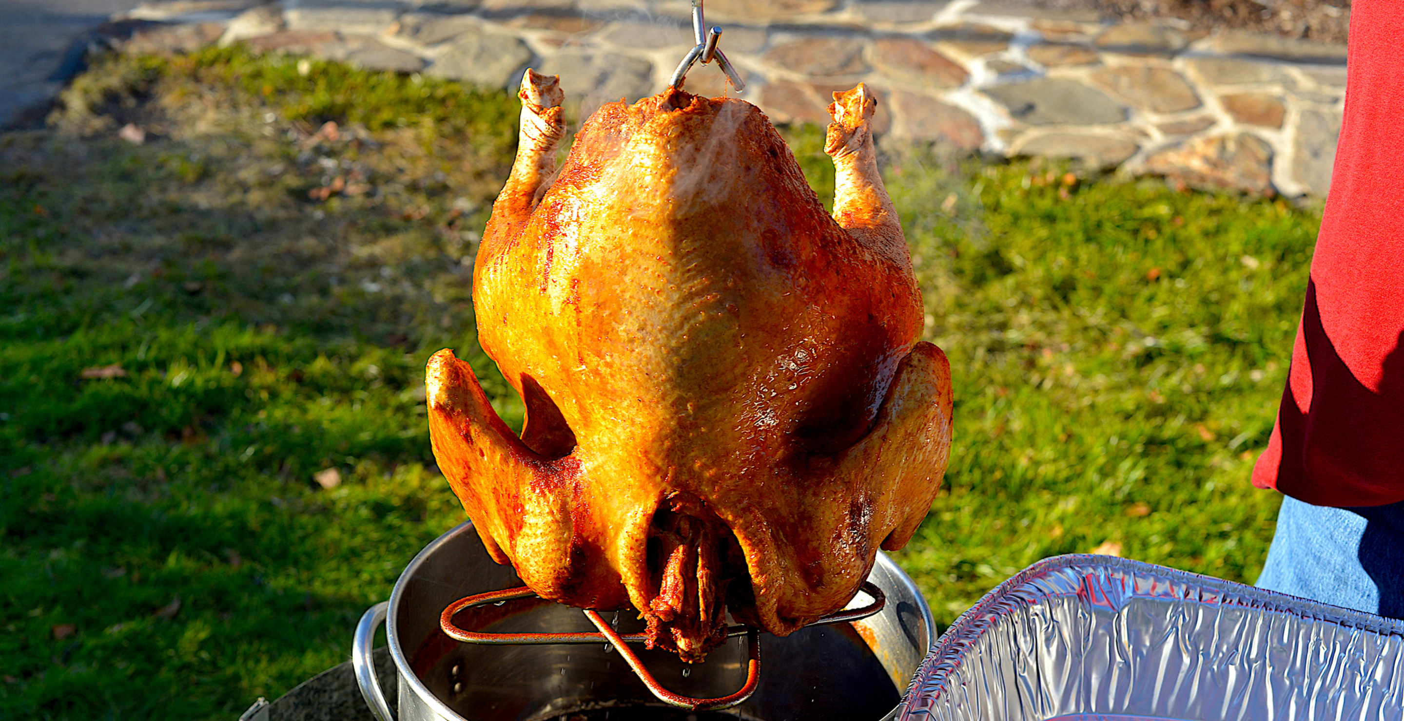 Avoid Potentially Deadly Mistakes When It Comes To Deep-Frying Turkey For Thanksgiving