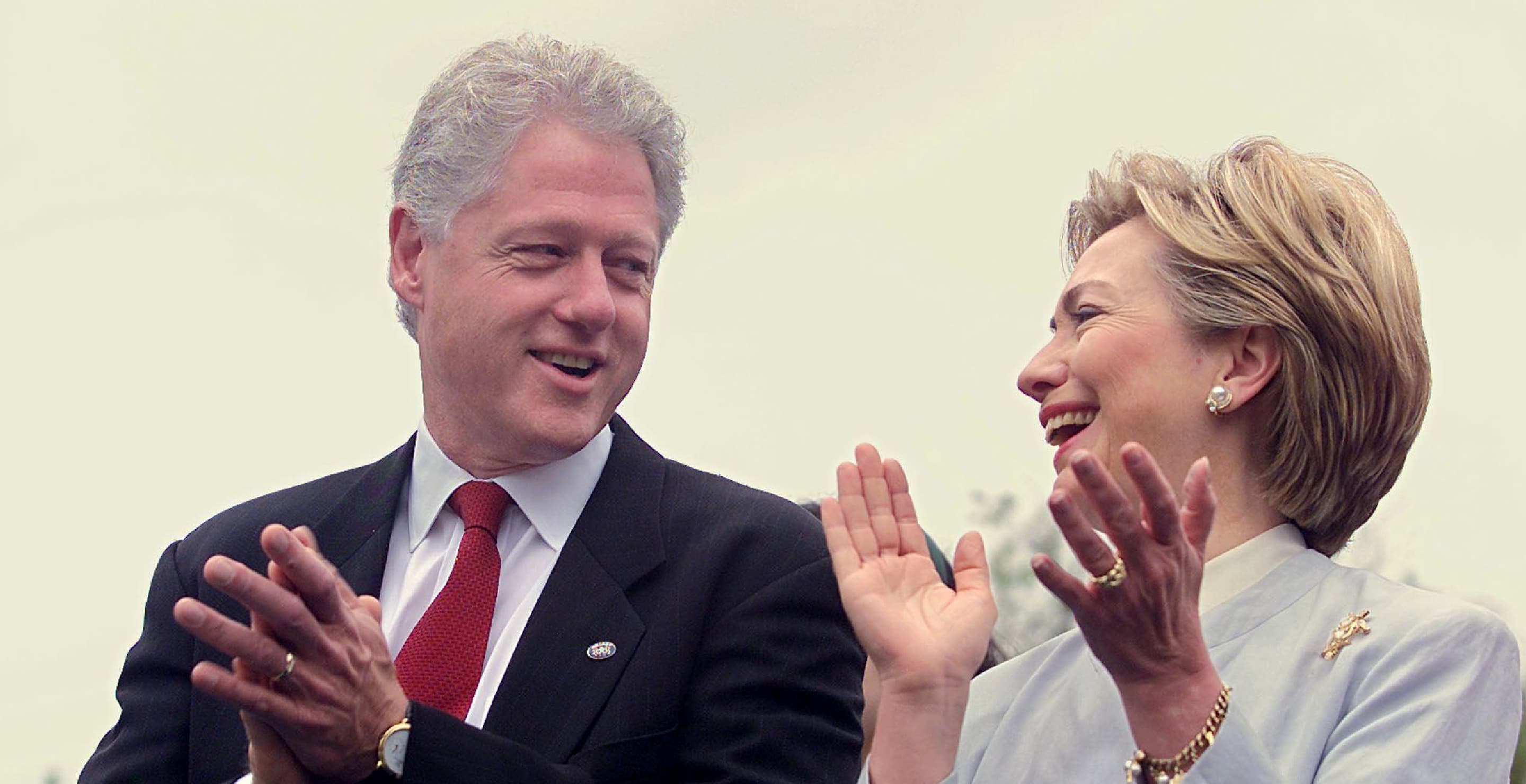 Bill and Hillary Clinton