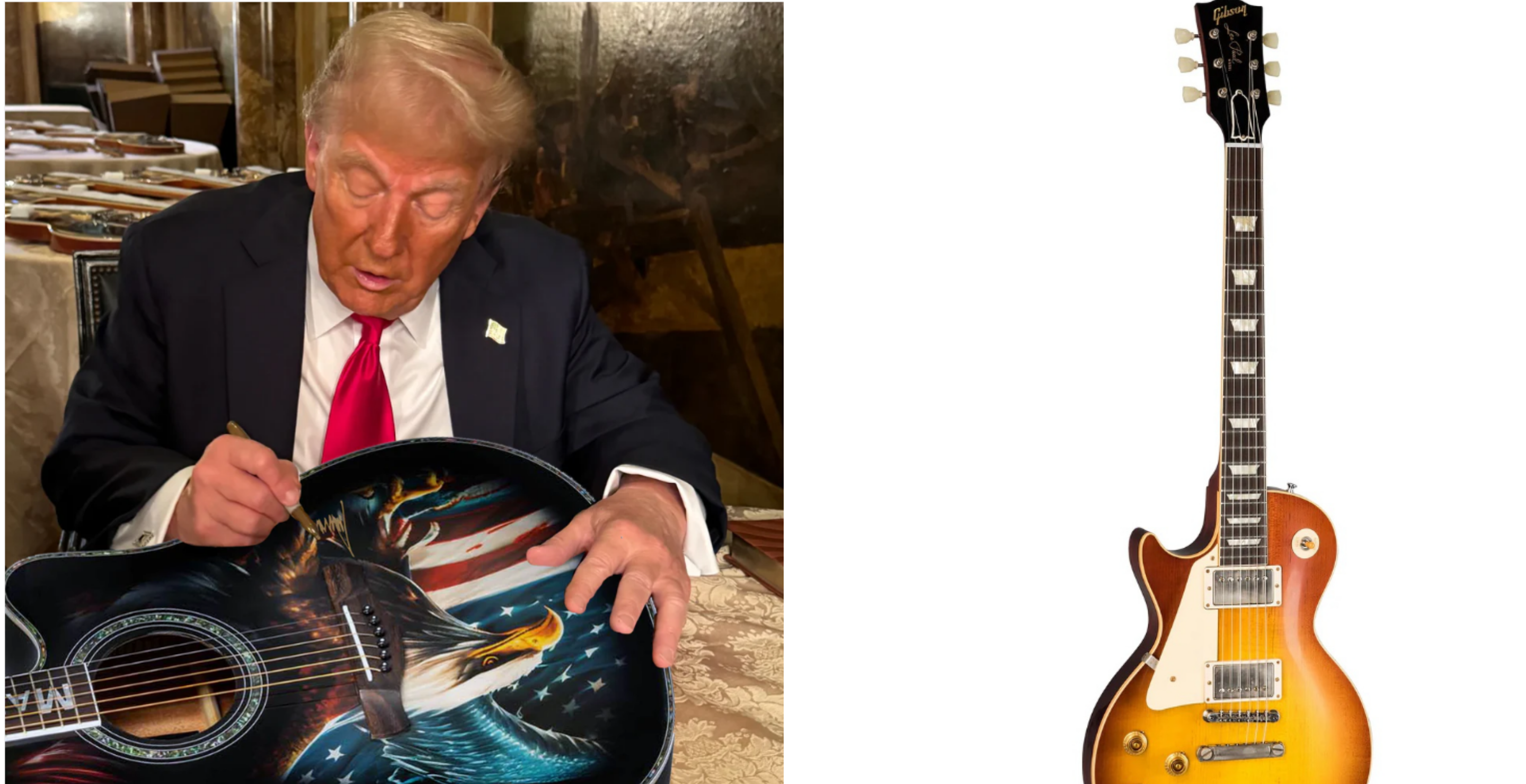 Gibson Sends Trump Cease And Desist Order Over Guitars