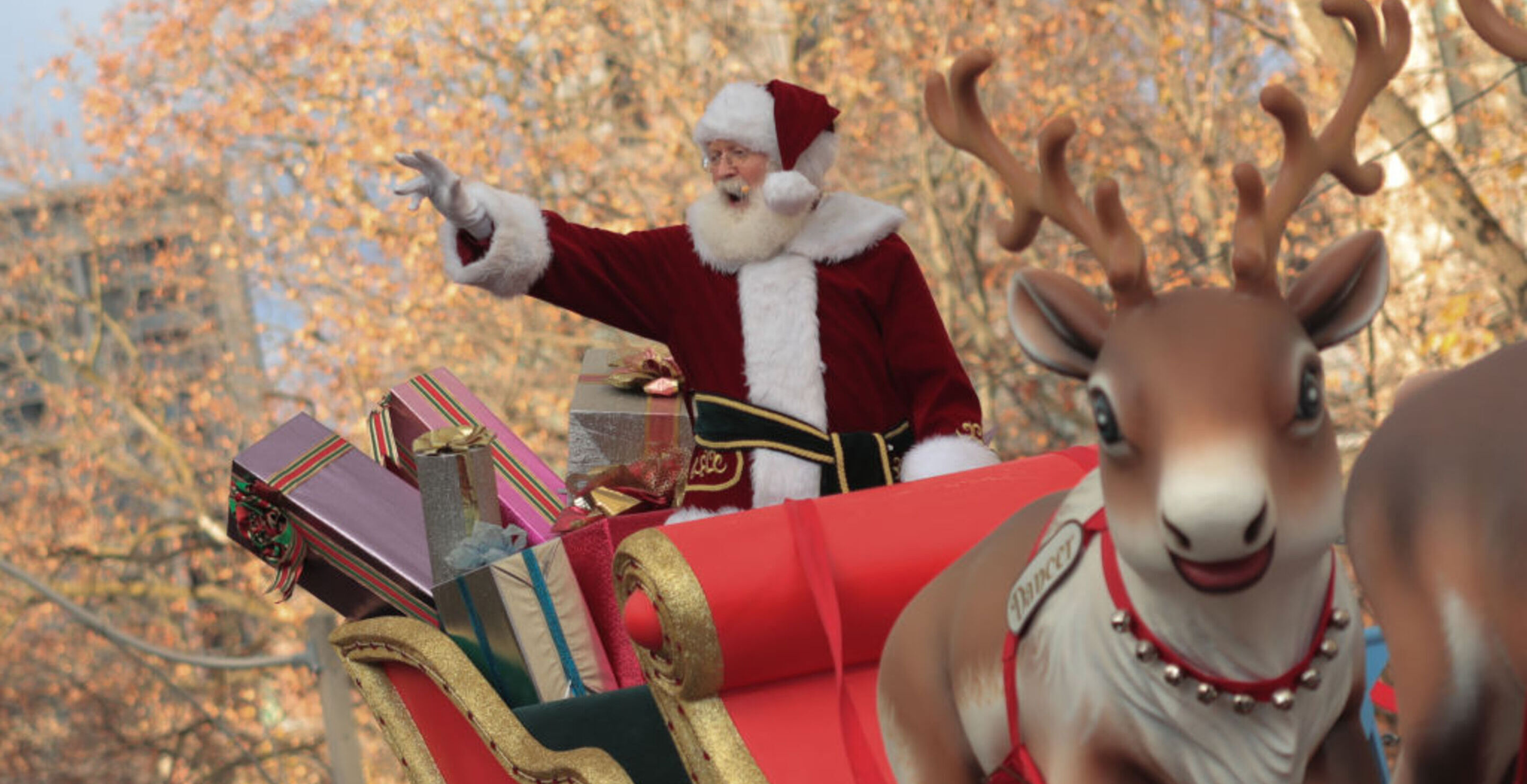 Wild Brawl Breaks Out At Christmas Parade