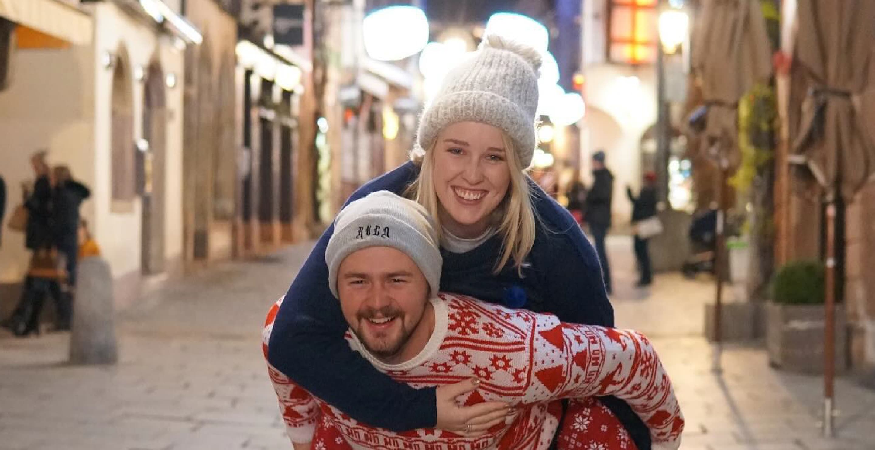 Abbie Humphries and Karl Sundgren