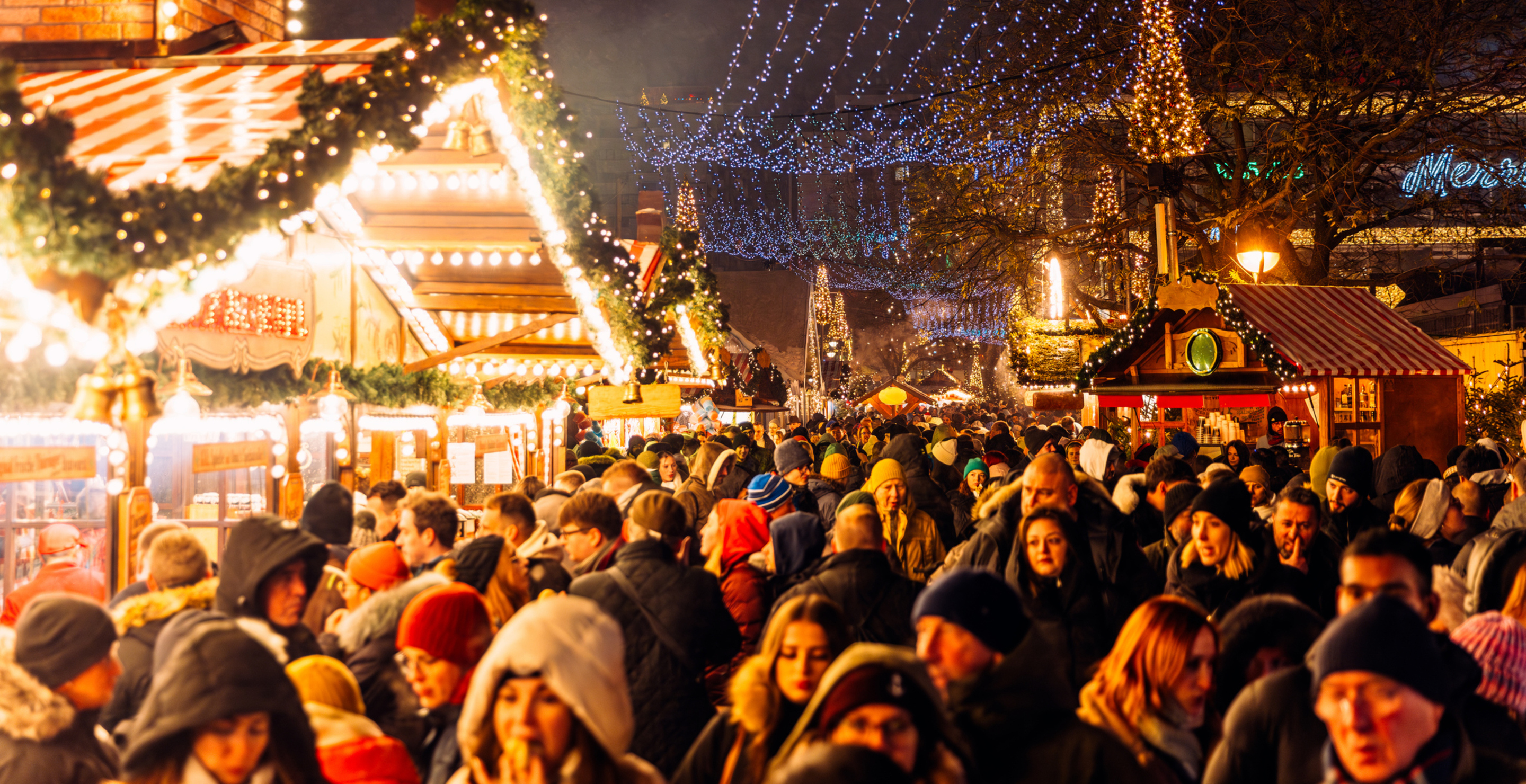 Car Plows Into Christmas Market Injuring Several People