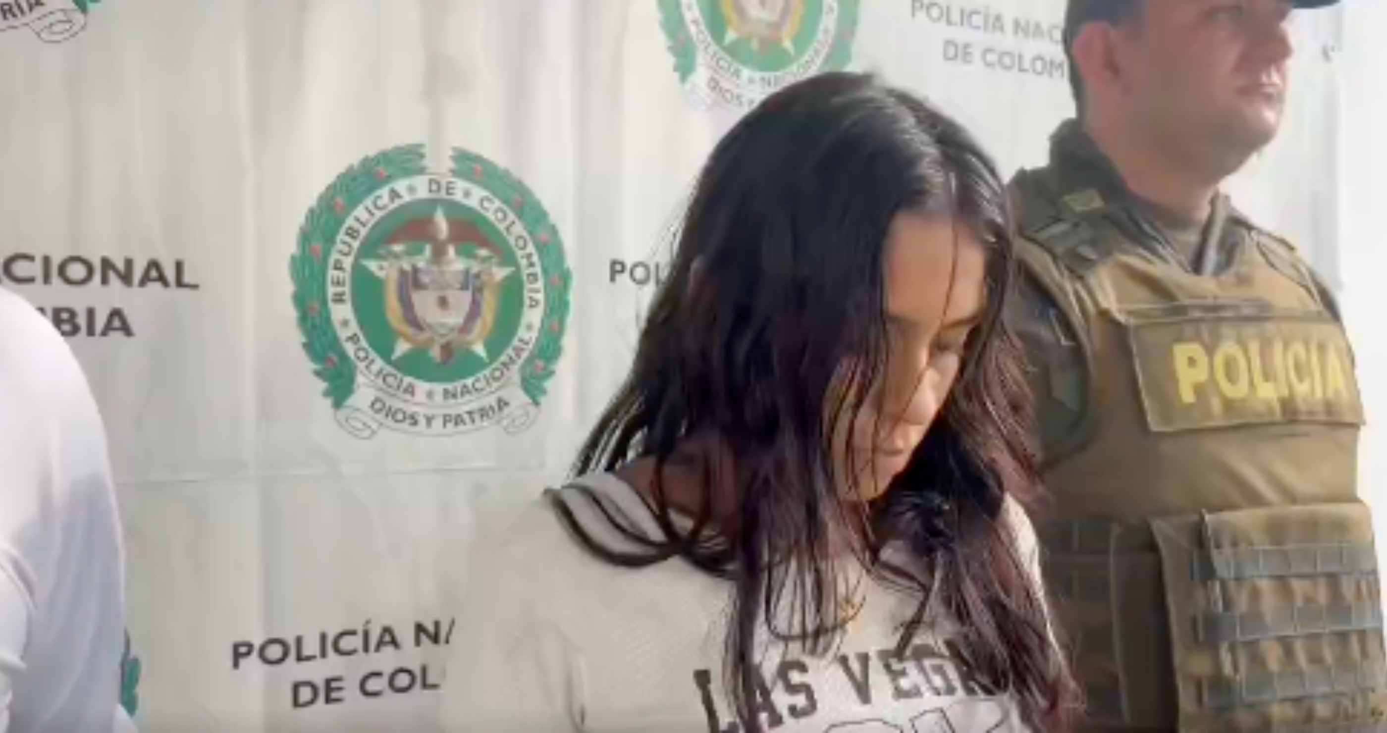 Colombian hitwoman gets arrested by police