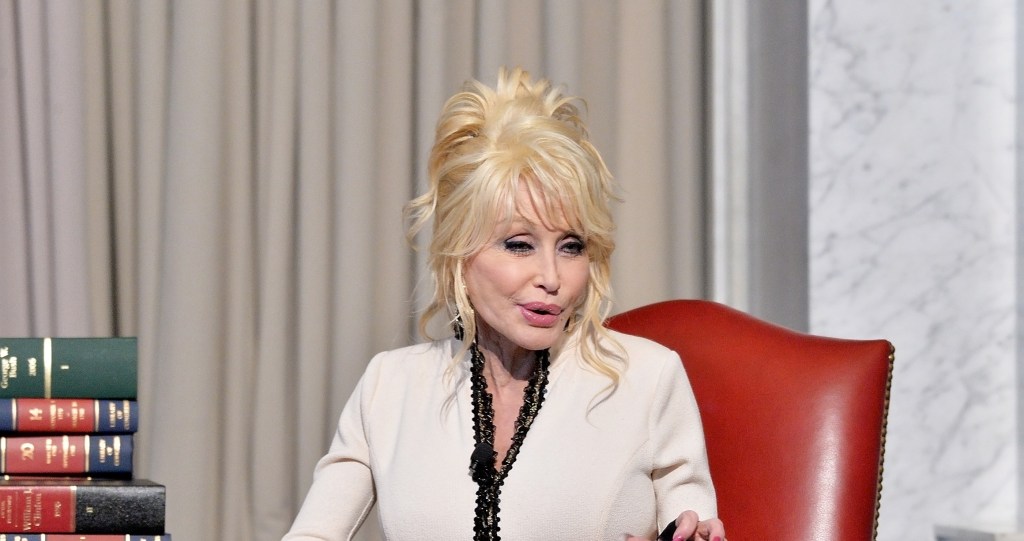 Dolly Parton Gets Emotional Imagination Library