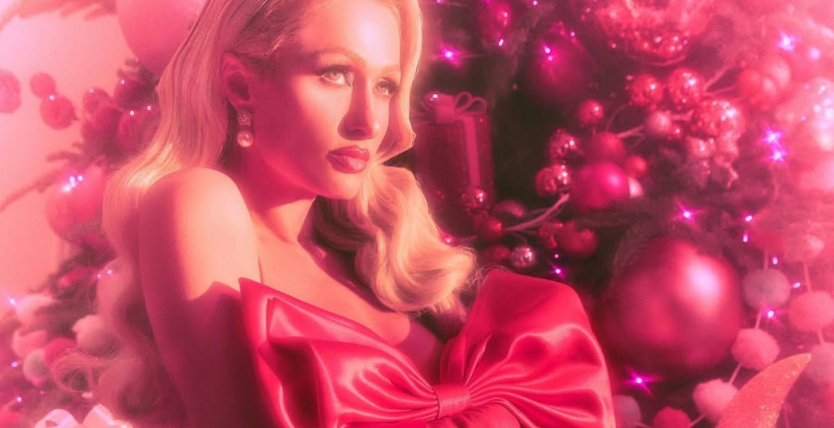 Internet Goes Wild After Paris Hilton Wears Nothing But A Bow
