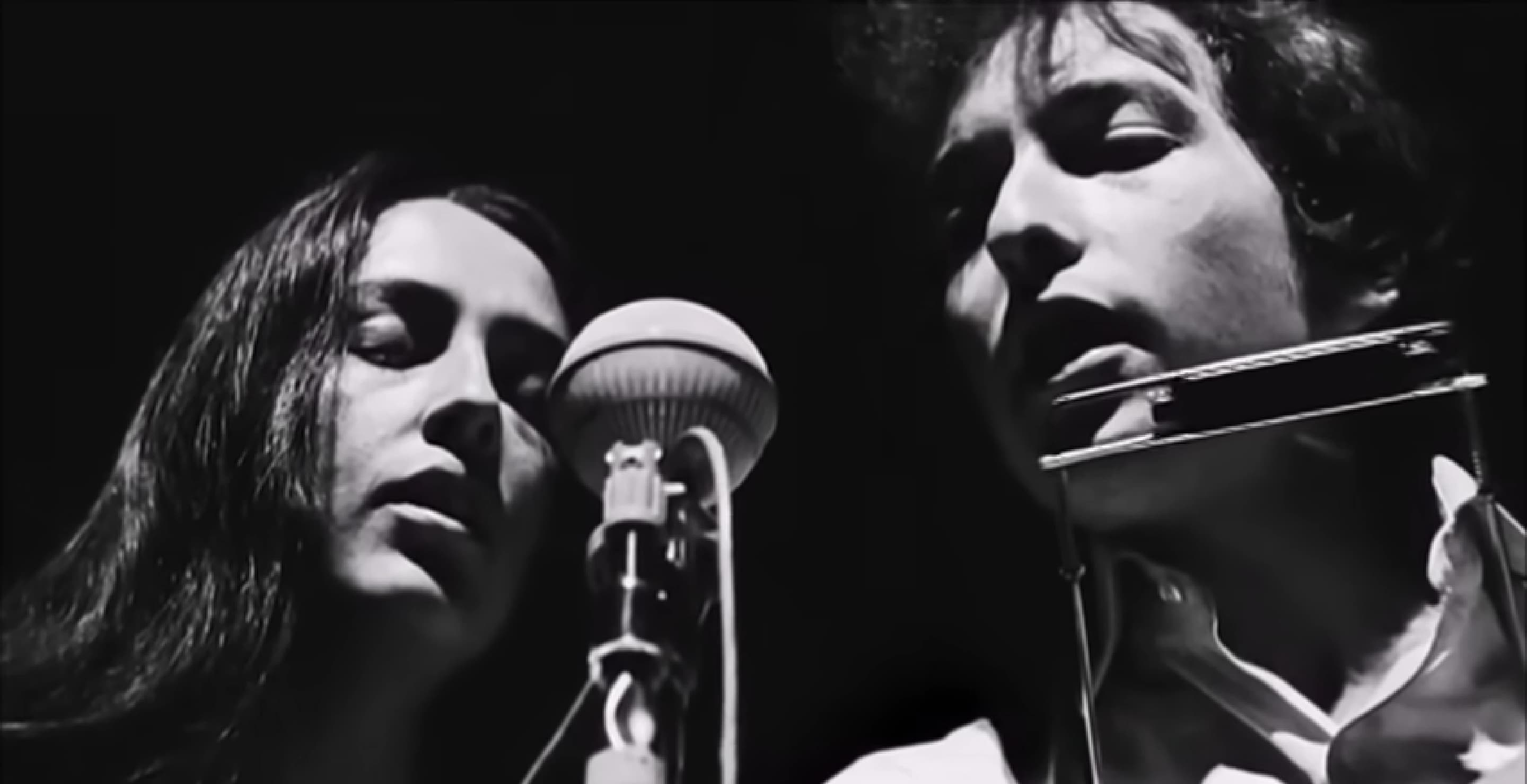 Joan Baez and Bob Dylan