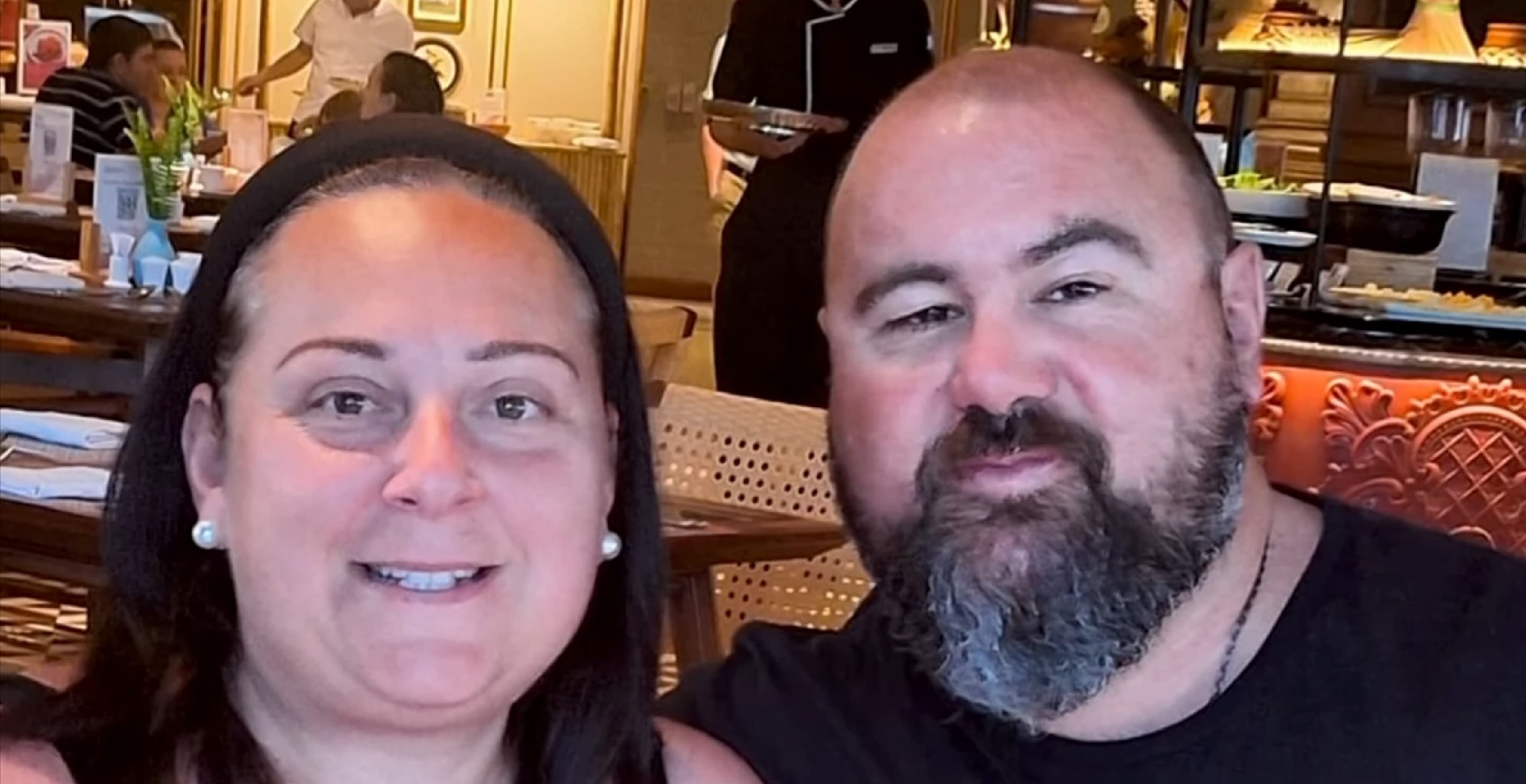 Michelle Bodzsar and Ben Miller