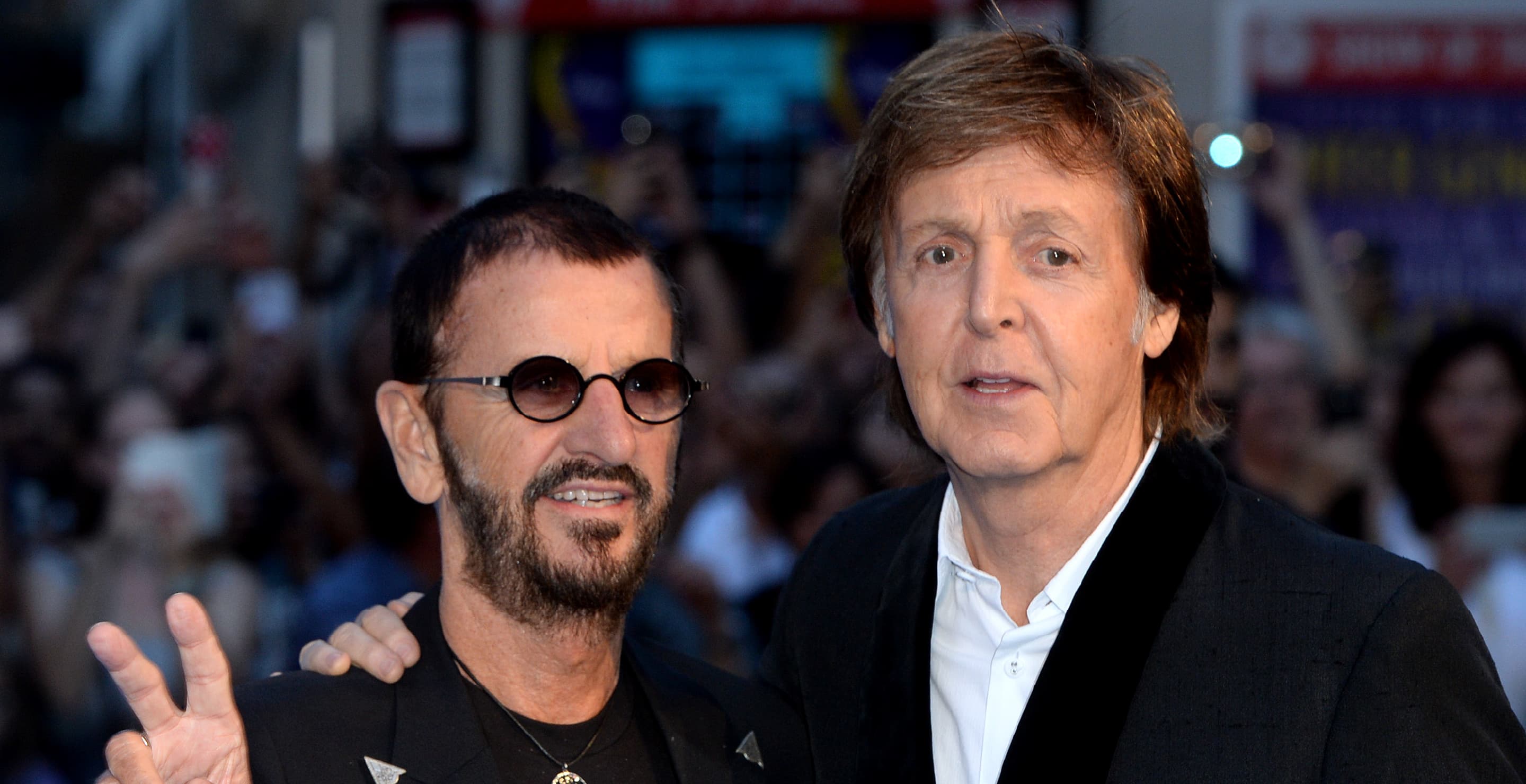 Ringo Starr and Paul McCartney