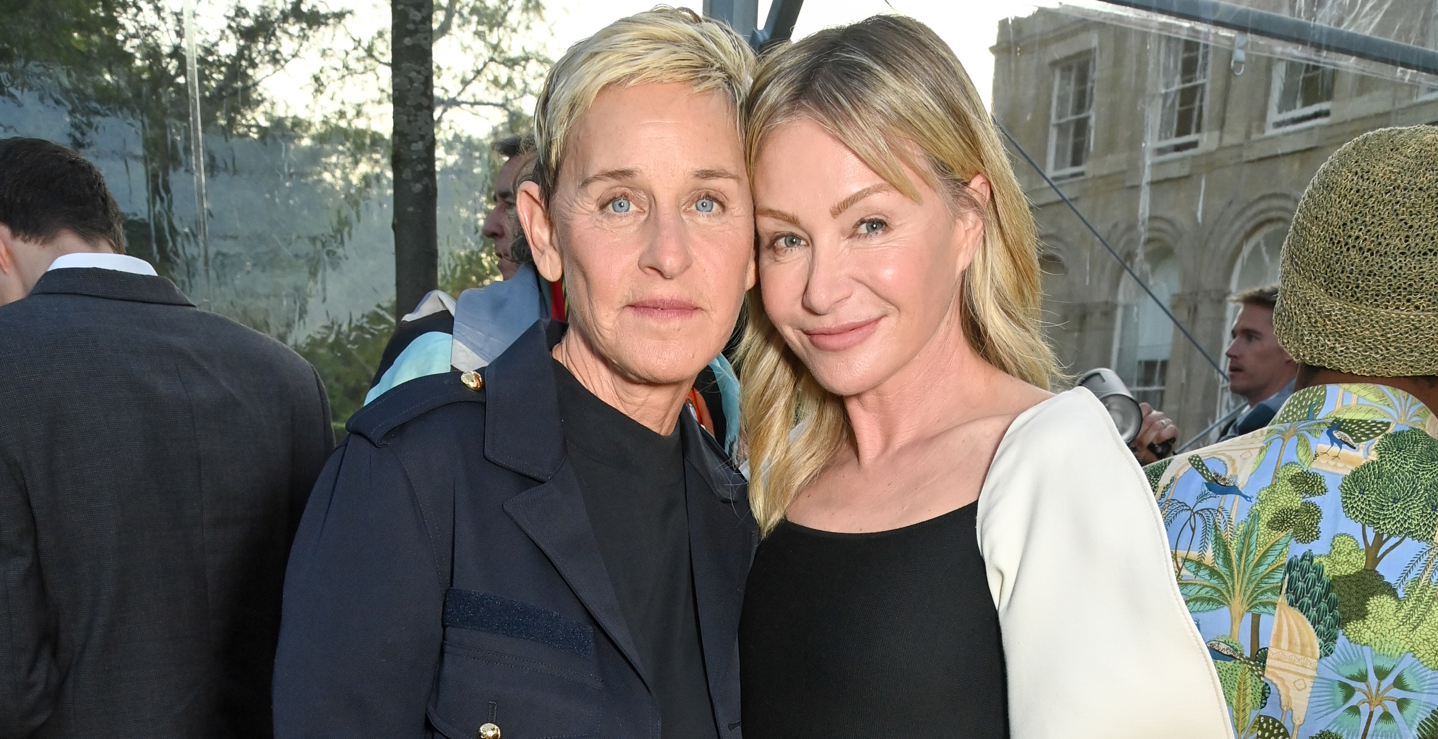 ellen DeGeneres's uk home flooded after fleeing us