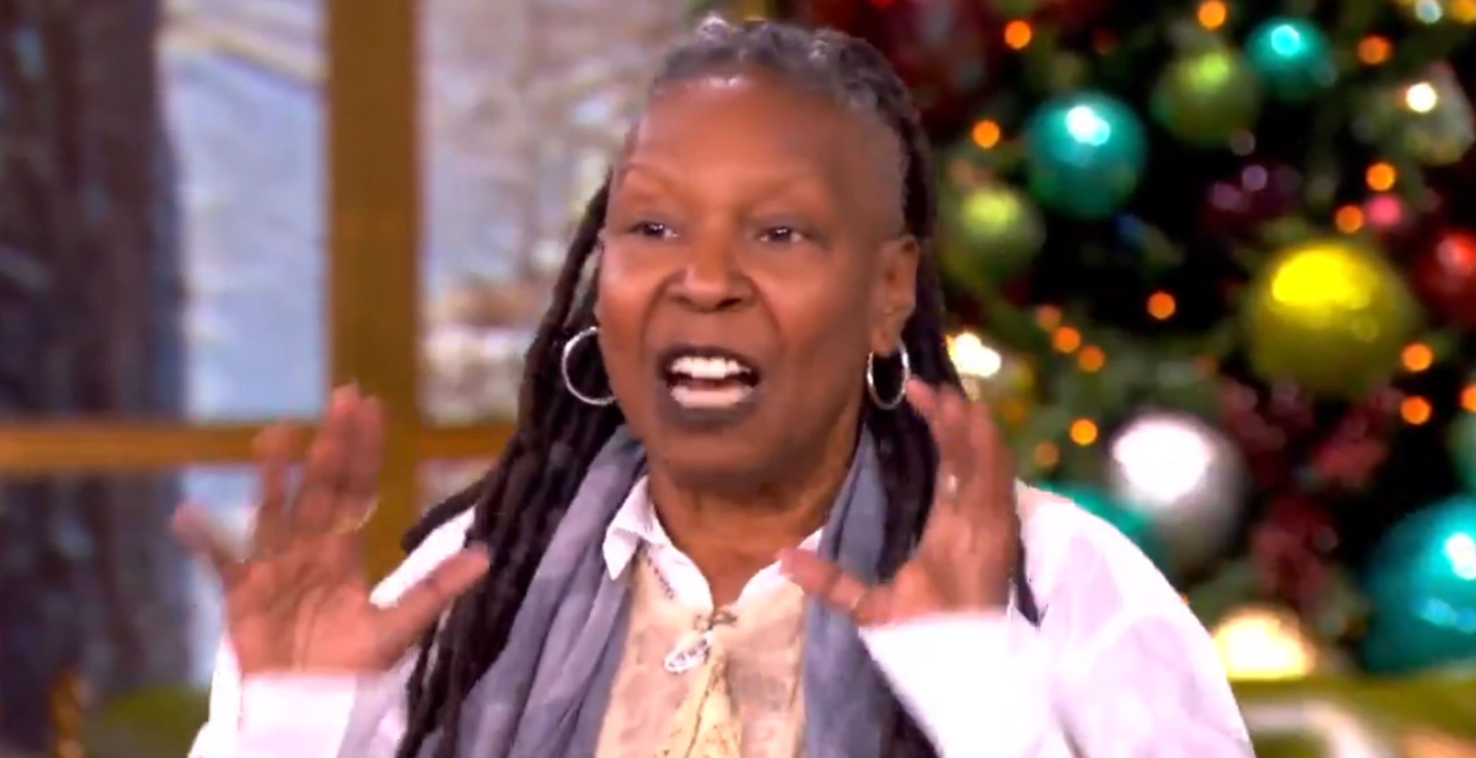 whoopi goldberg and navarro get into heated debate about trump