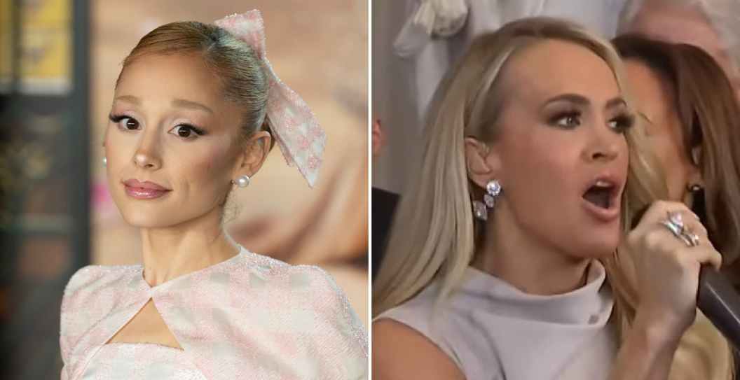 Ariana Grande and Carrie Underwood