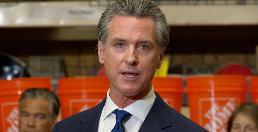 California Governor Newsom Says It's Up To "Local Folks" To Fix Fire Hydrants Running Out Of Water