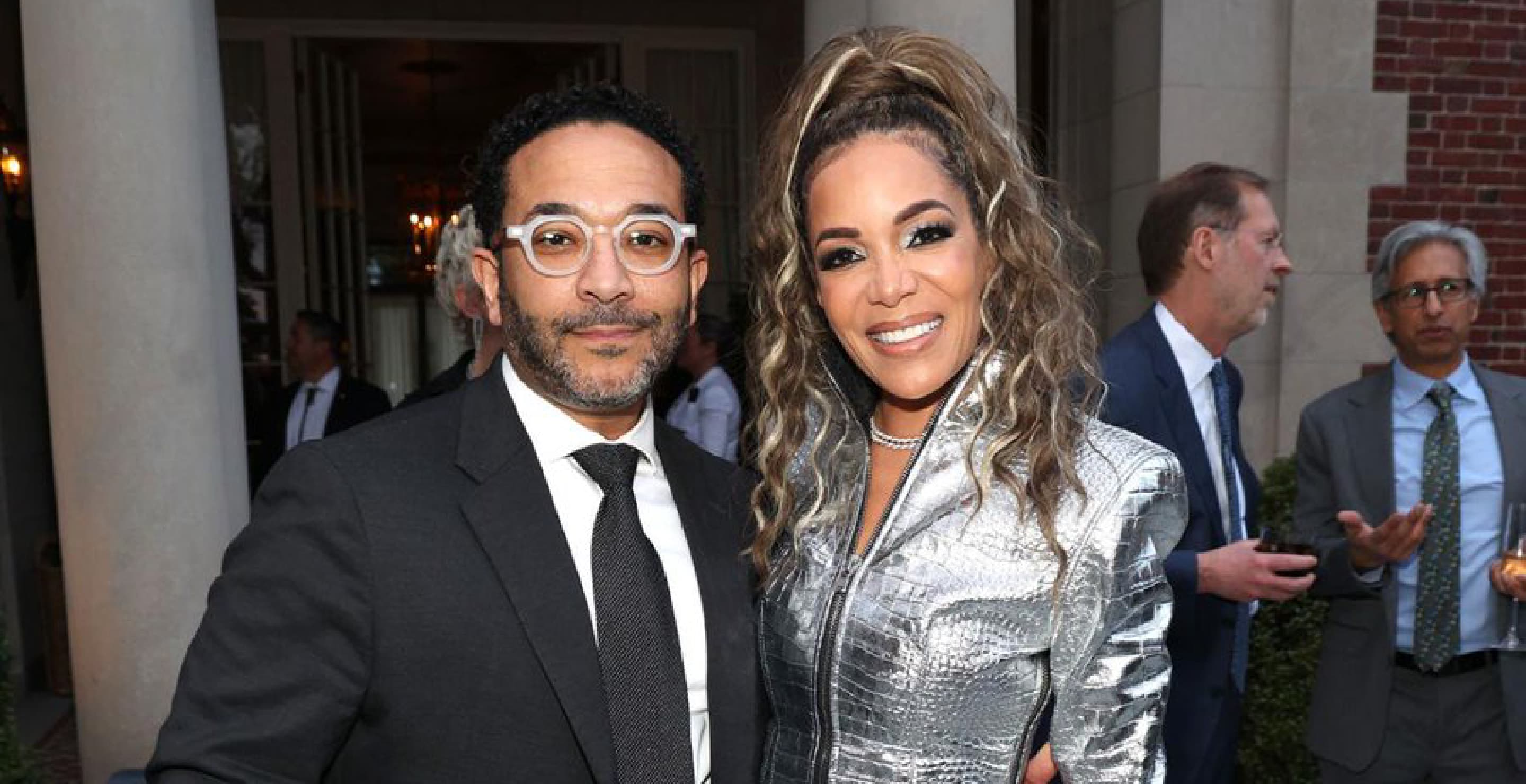 Emmanuel and Sunny Hostin