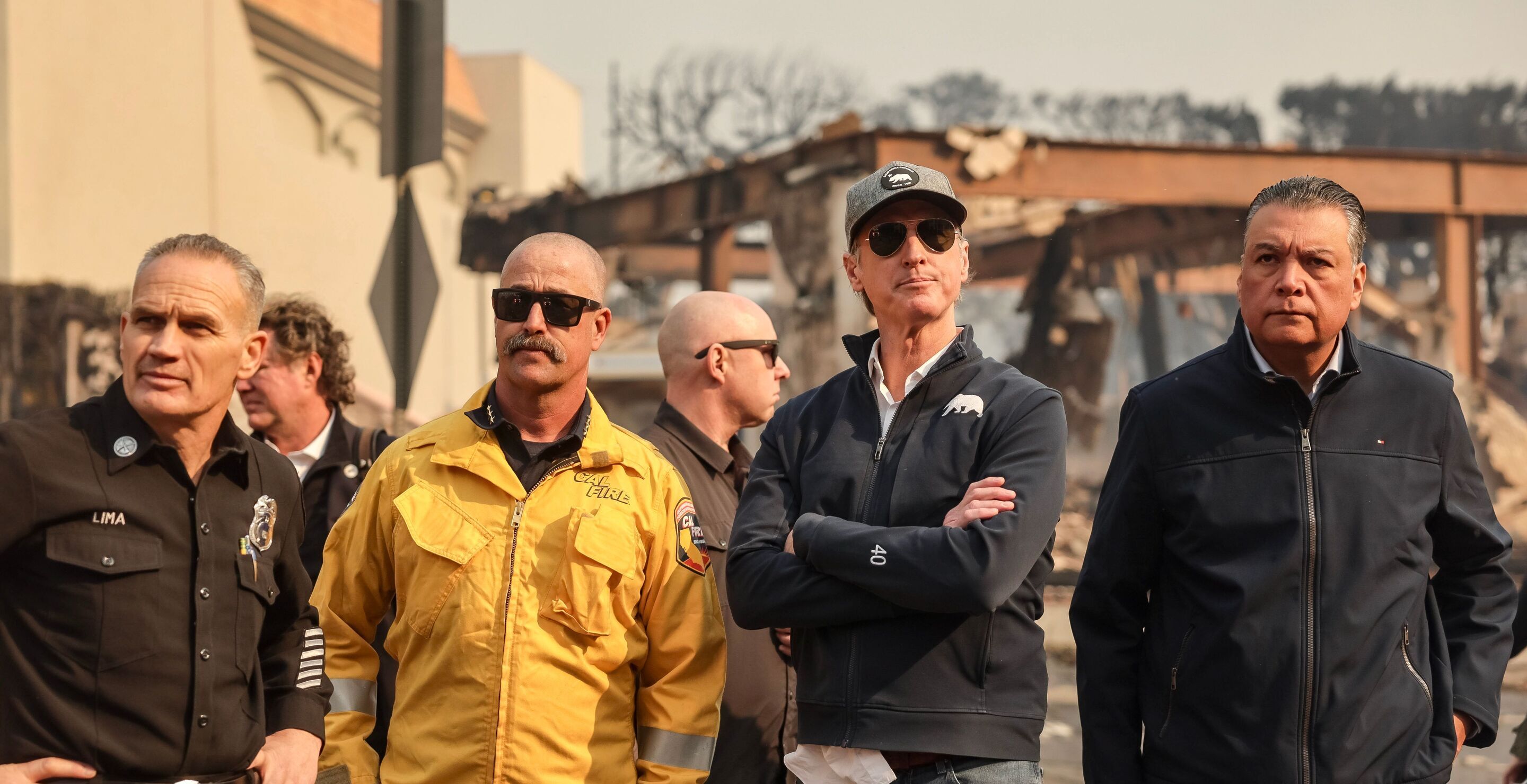 Fed-Up Mom, Who Watched Daughter's School Burn, Corners Governor Gavin Newsom For Answers