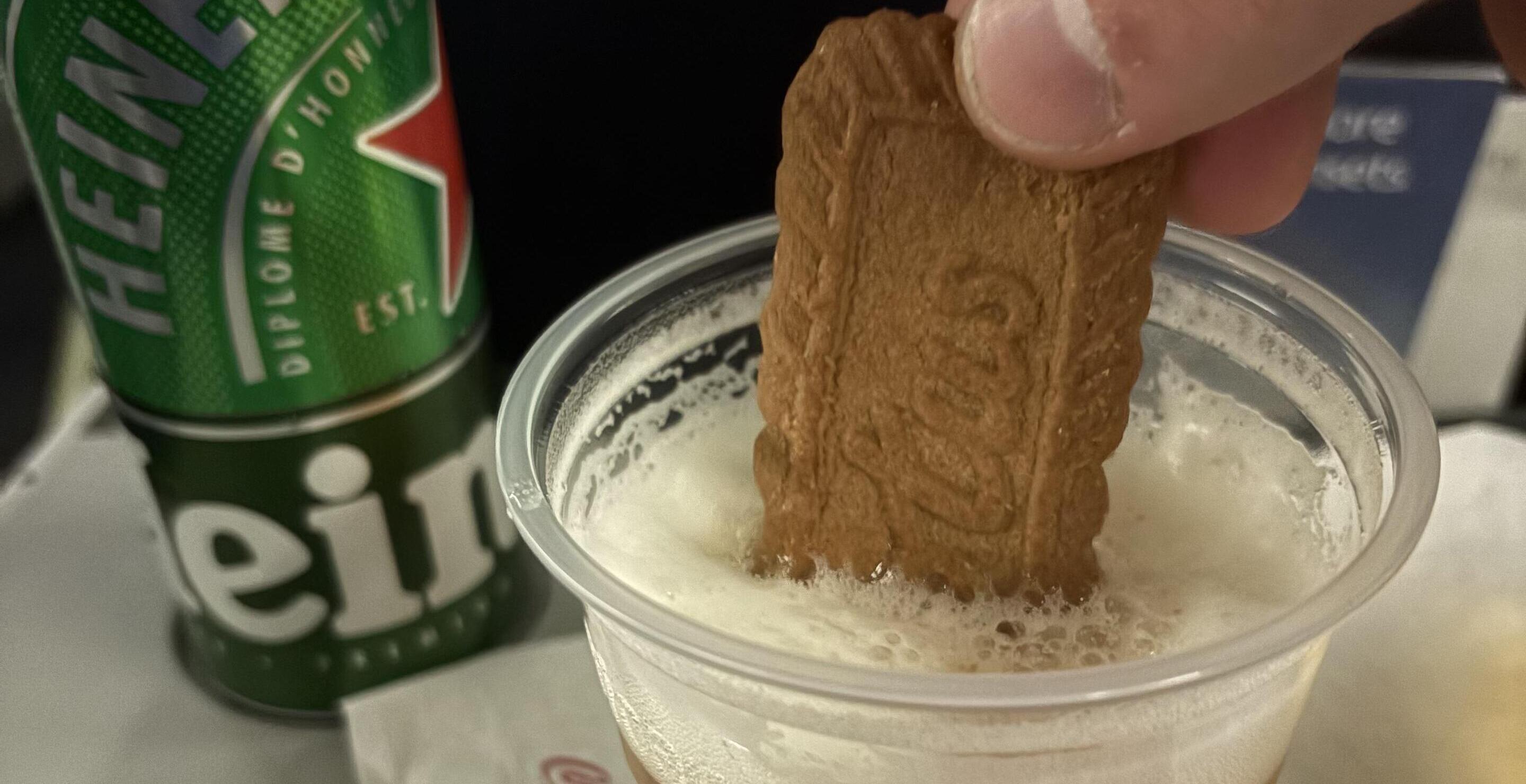 Passenger's Beer And Cookie Flight Hack Makes Me Want To Barf