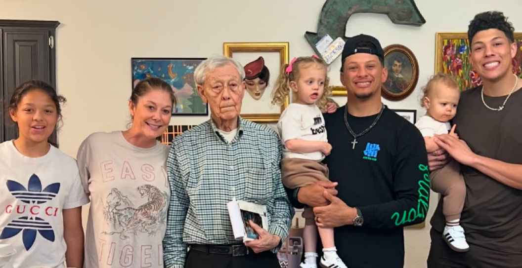 Patrick Mahomes and Family