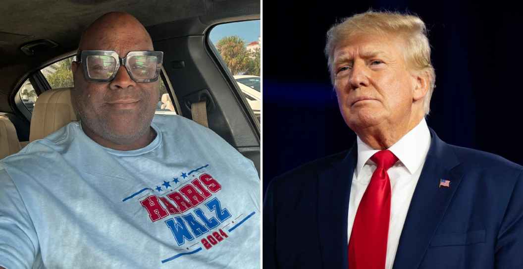 Shannon Depararro Atkins and Donald Trump