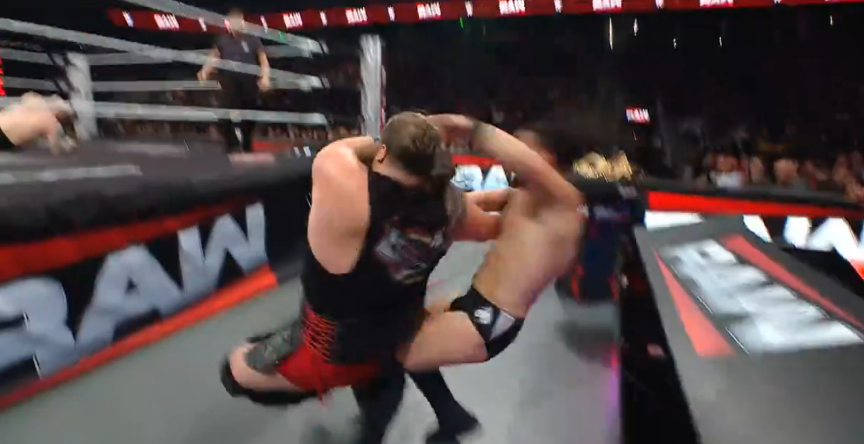 WWE Wrestler Injured On Live TV After Stunt Goes Wrong