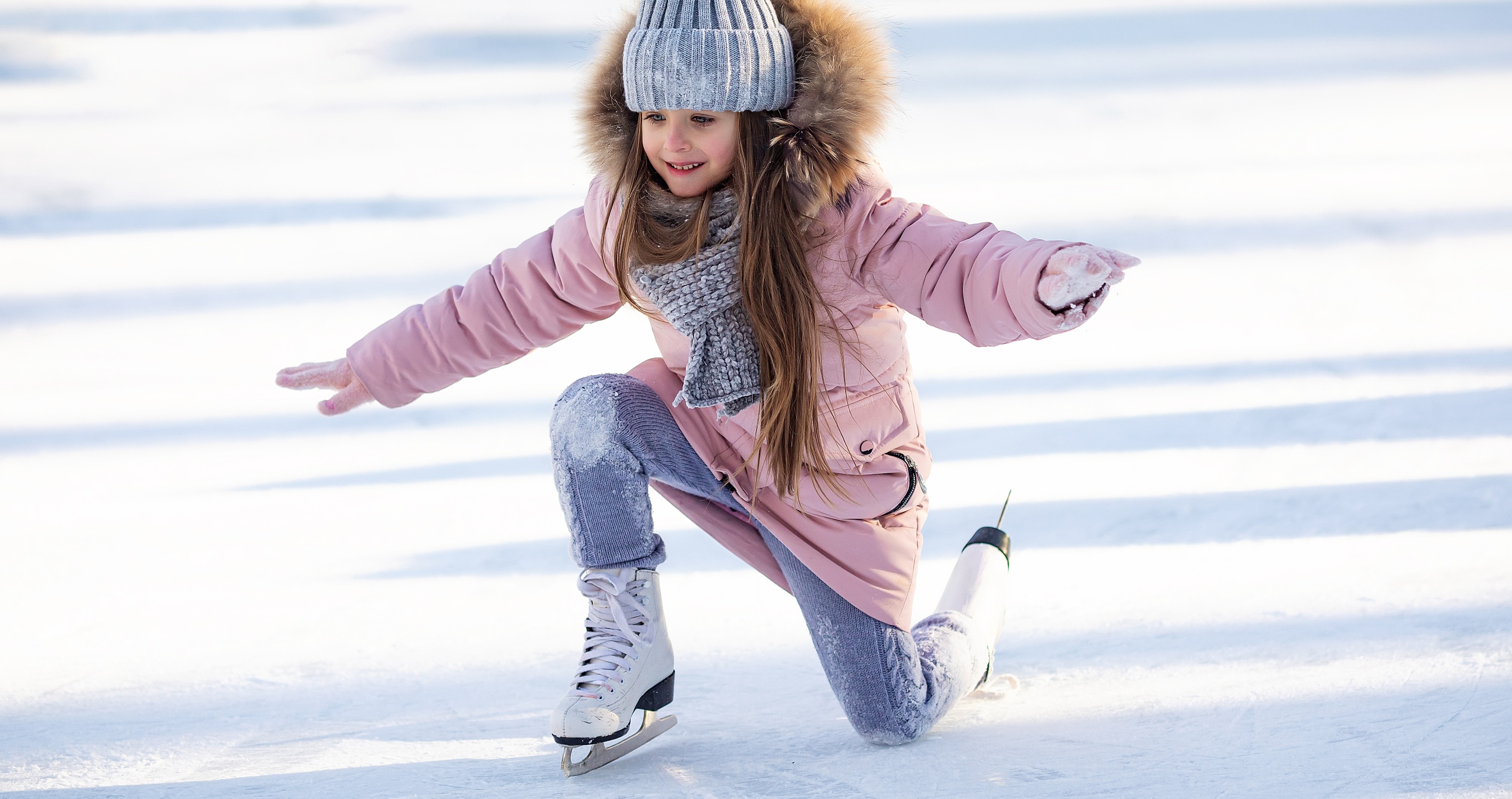 dad builds ice skating rink in backyard
