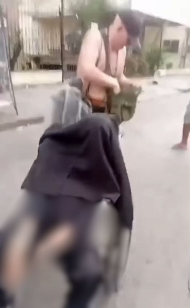 Man Pushes His 100-Year-Old Mother's Corpse Around In Wheelchair Through Crowded Street