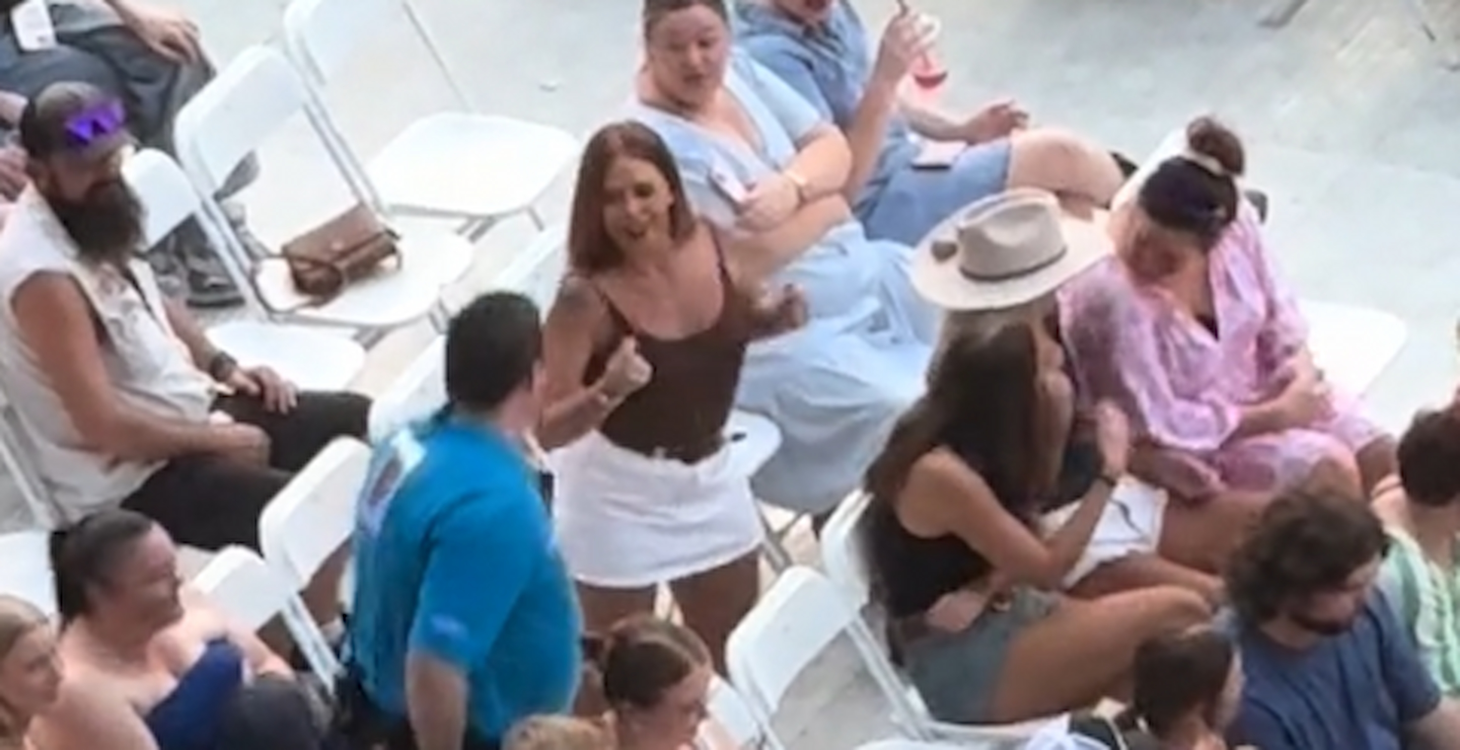 Woman Kicked Out Of Luke Combs Concert For Twerking On Security