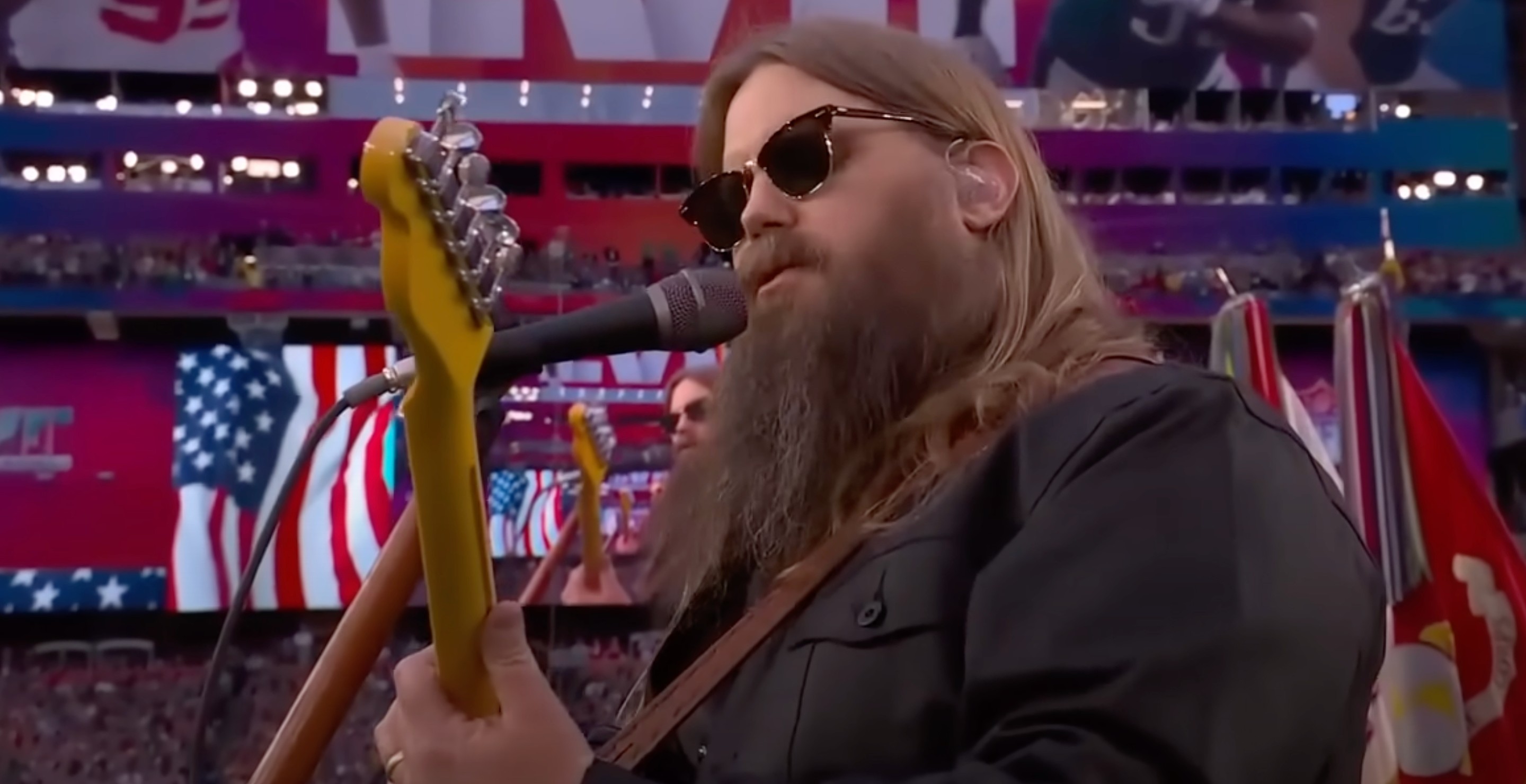 Remember When Chris Stapleton Made Everyone Cry With His National Anthem Performance At The Super Bowl?