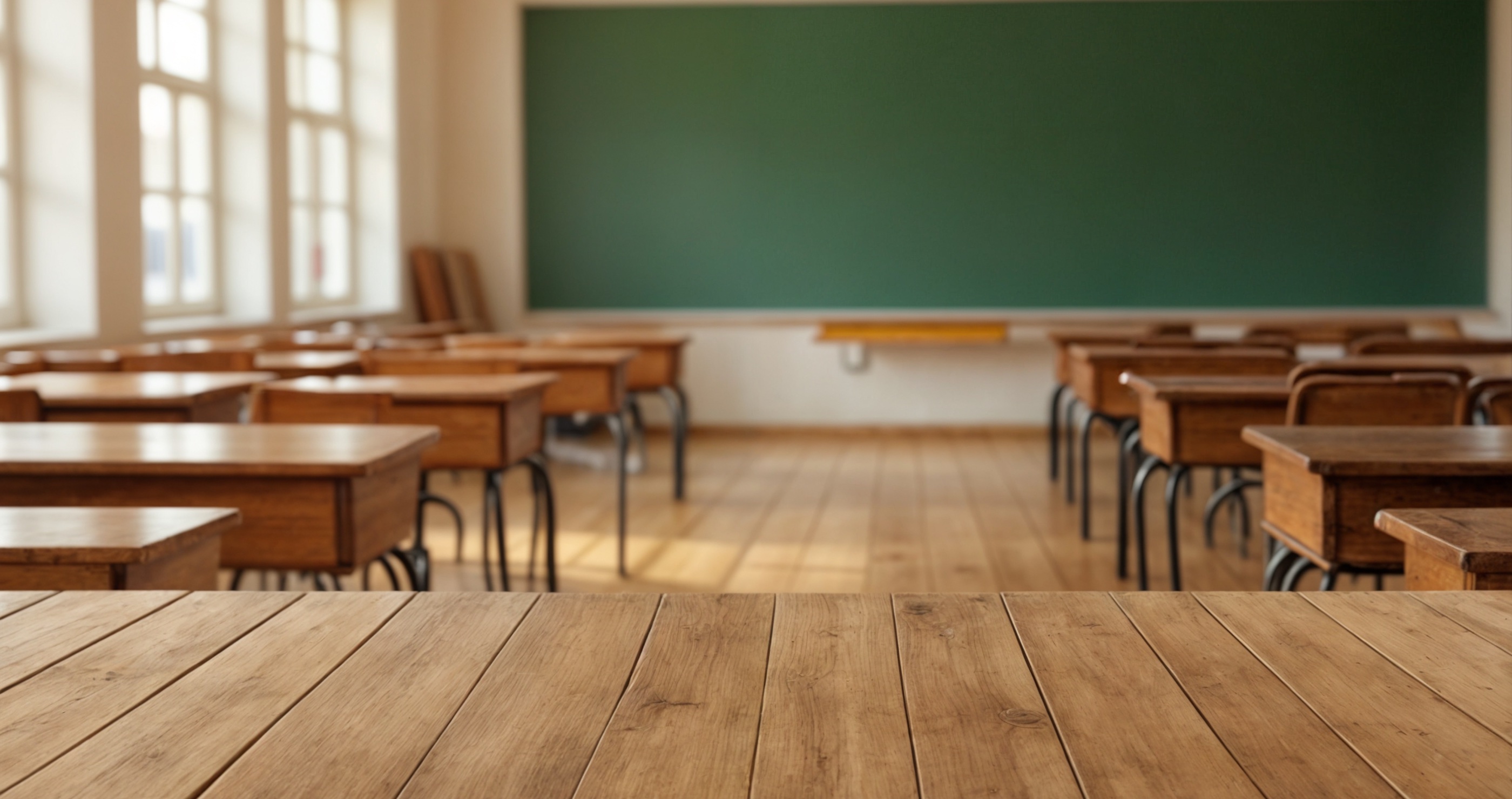 Photo of empty classroom