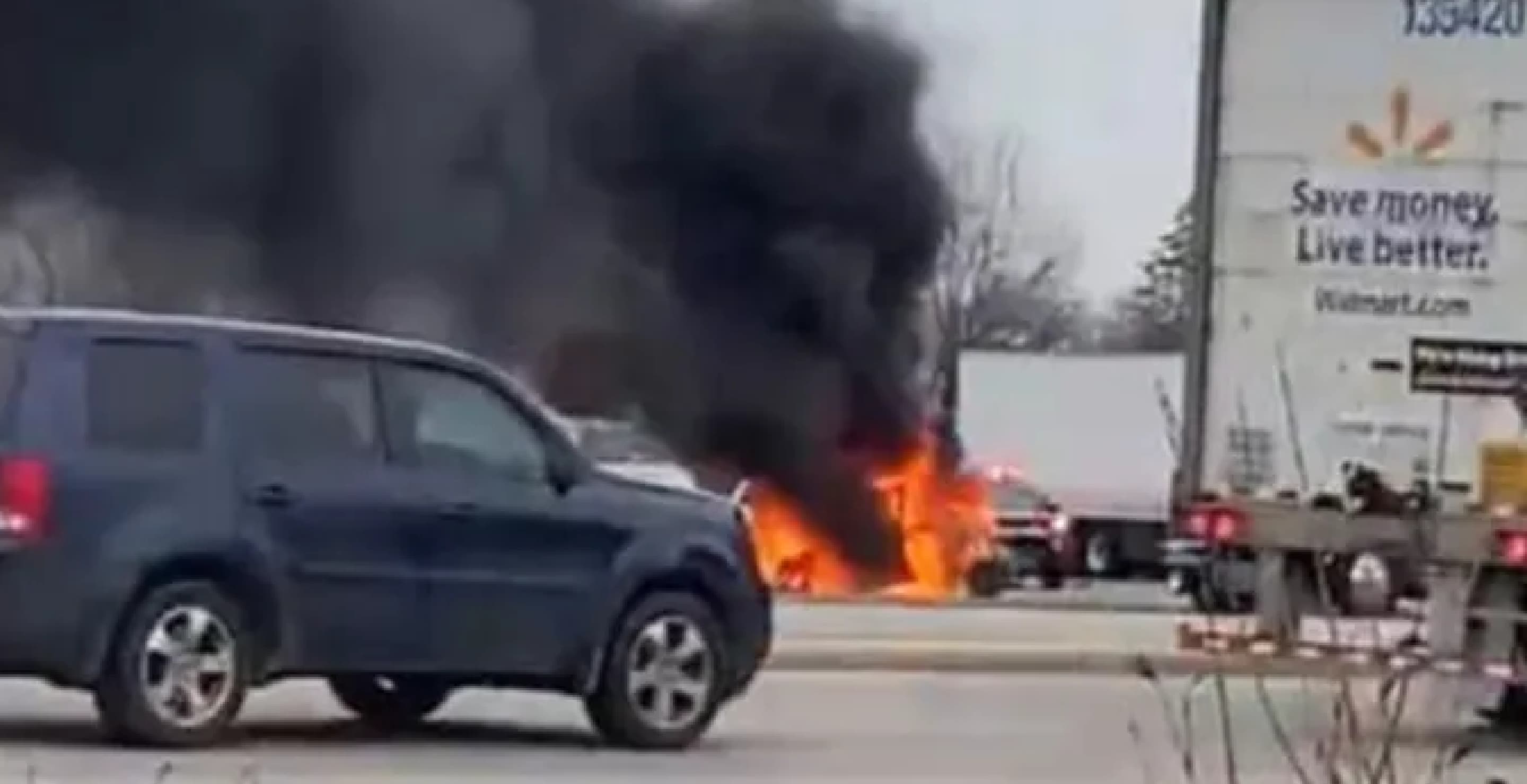Crash And Fire