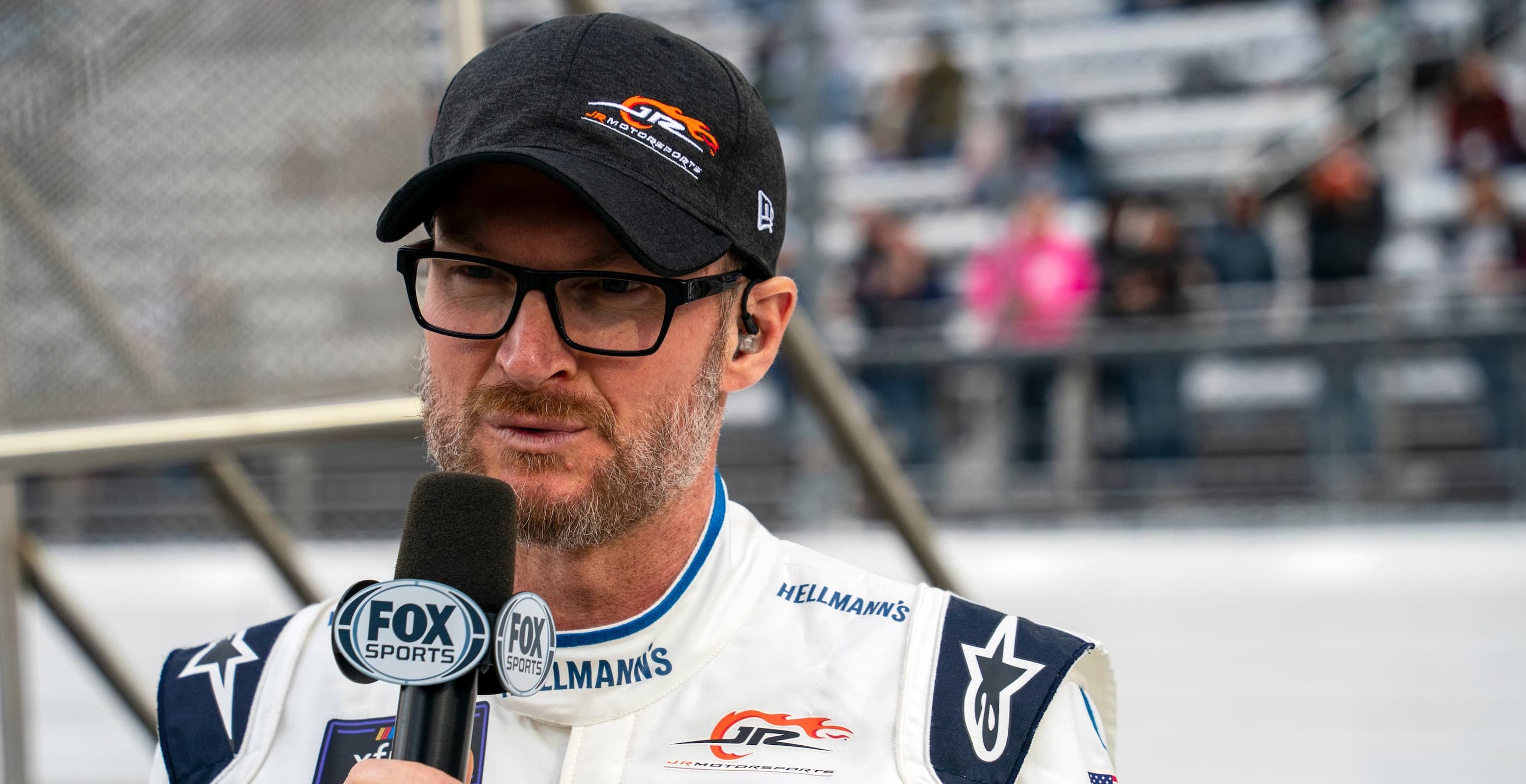 Dale Earnhardt Jr. Tears Up After His Motorsports Team Makes Daytona 500
