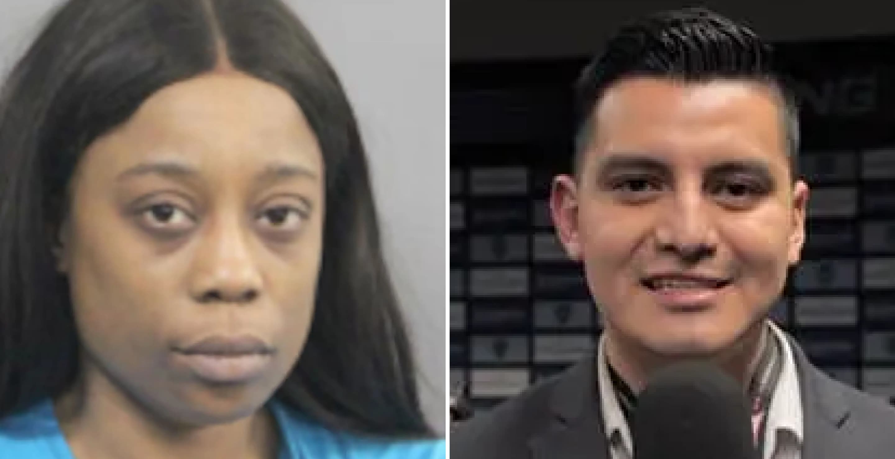 Dannette Colbert and Adam Manzano