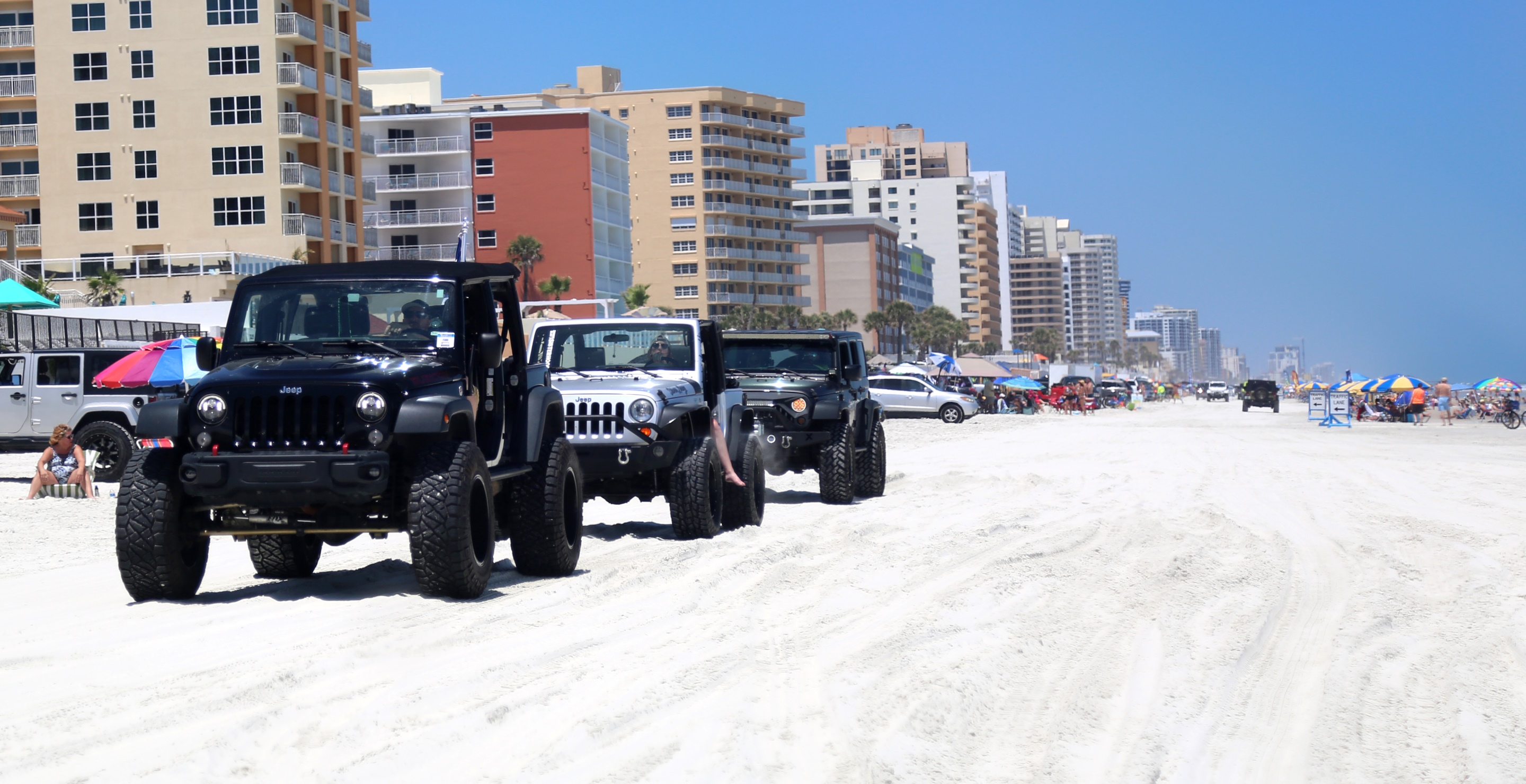 First Responders Rush To Save Woman After Truck Runs Over Her Head On Beach