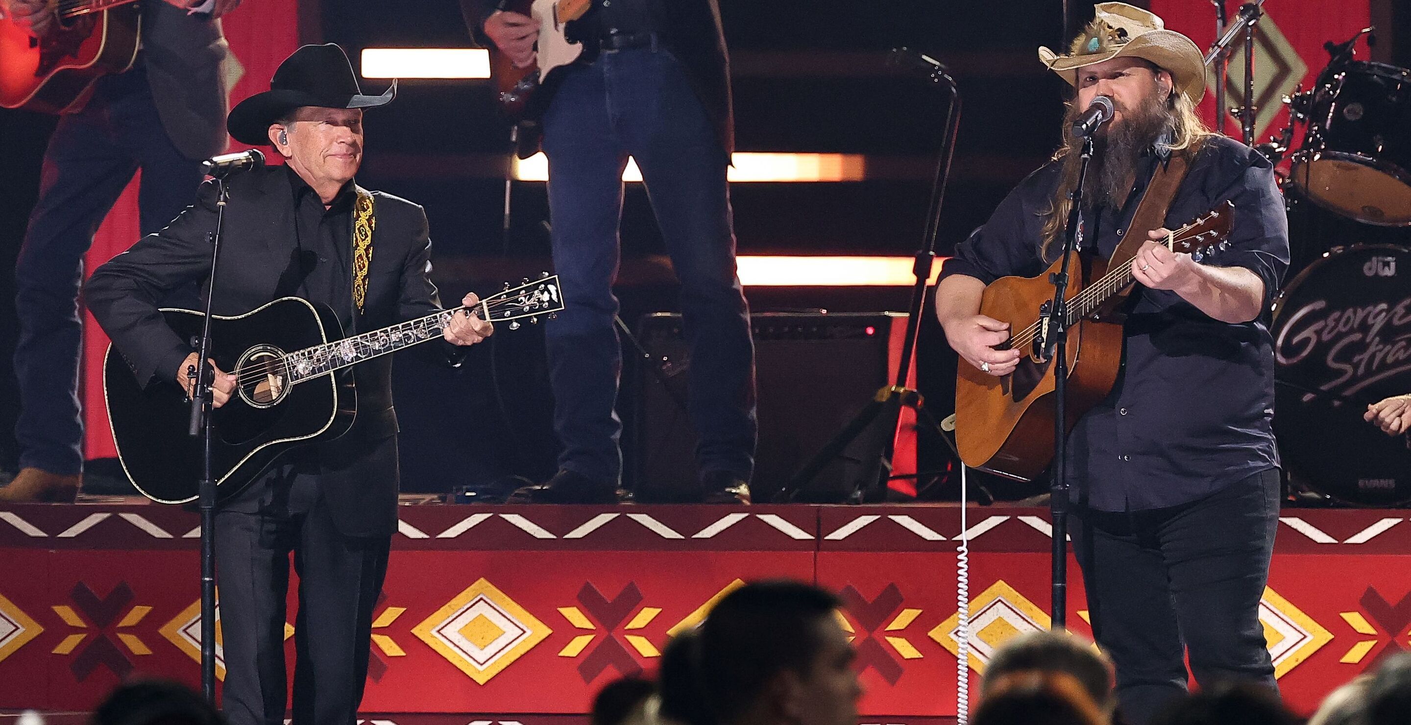 George Strait And Chris Stapleton Singing All My Ex's Live In Texas Is Peak Country