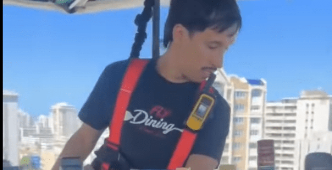 Restaurant In The Sky Nearly Plunges To The Ground In Terrifying Moment