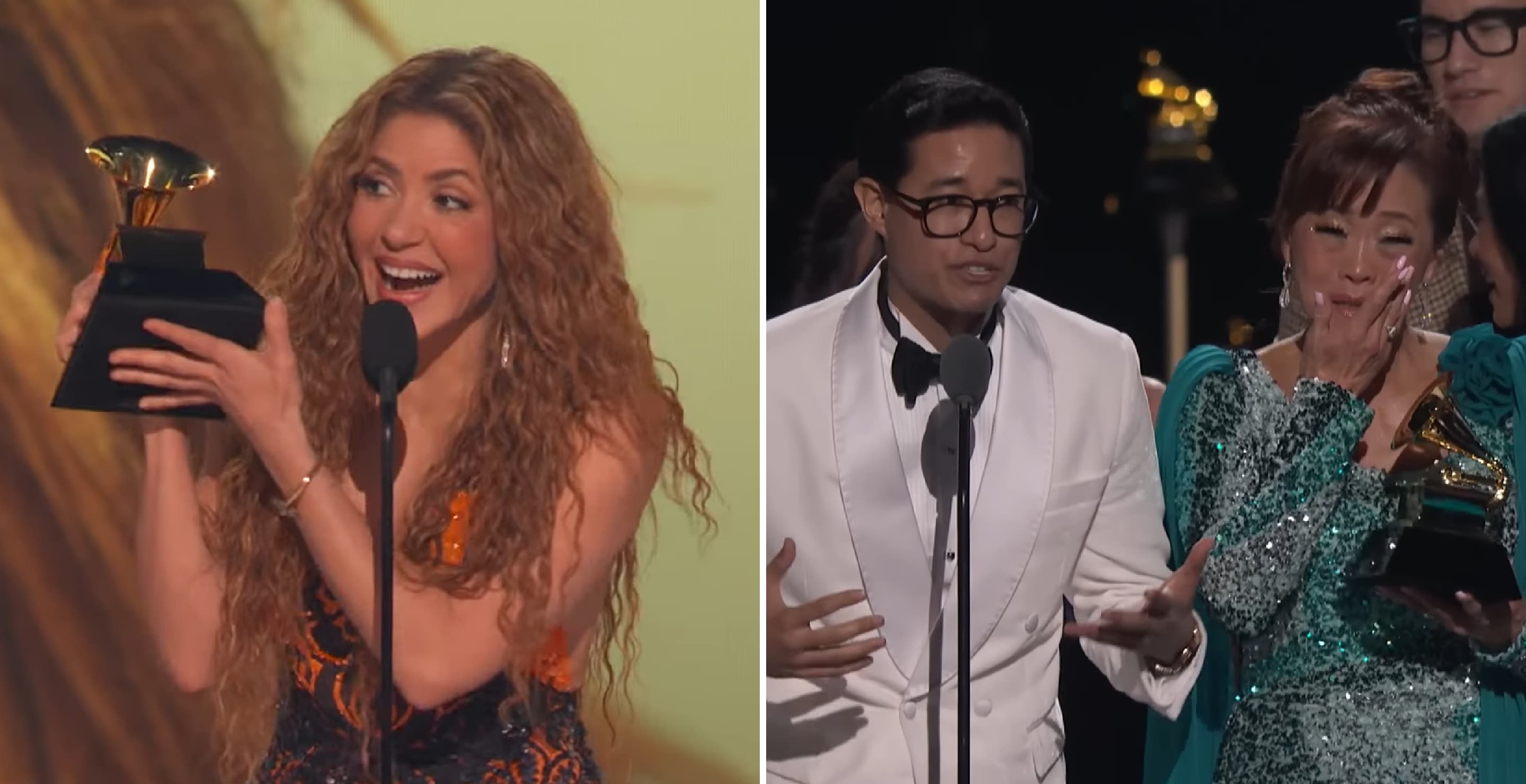 Shakira and Tony and Mimmy Succar