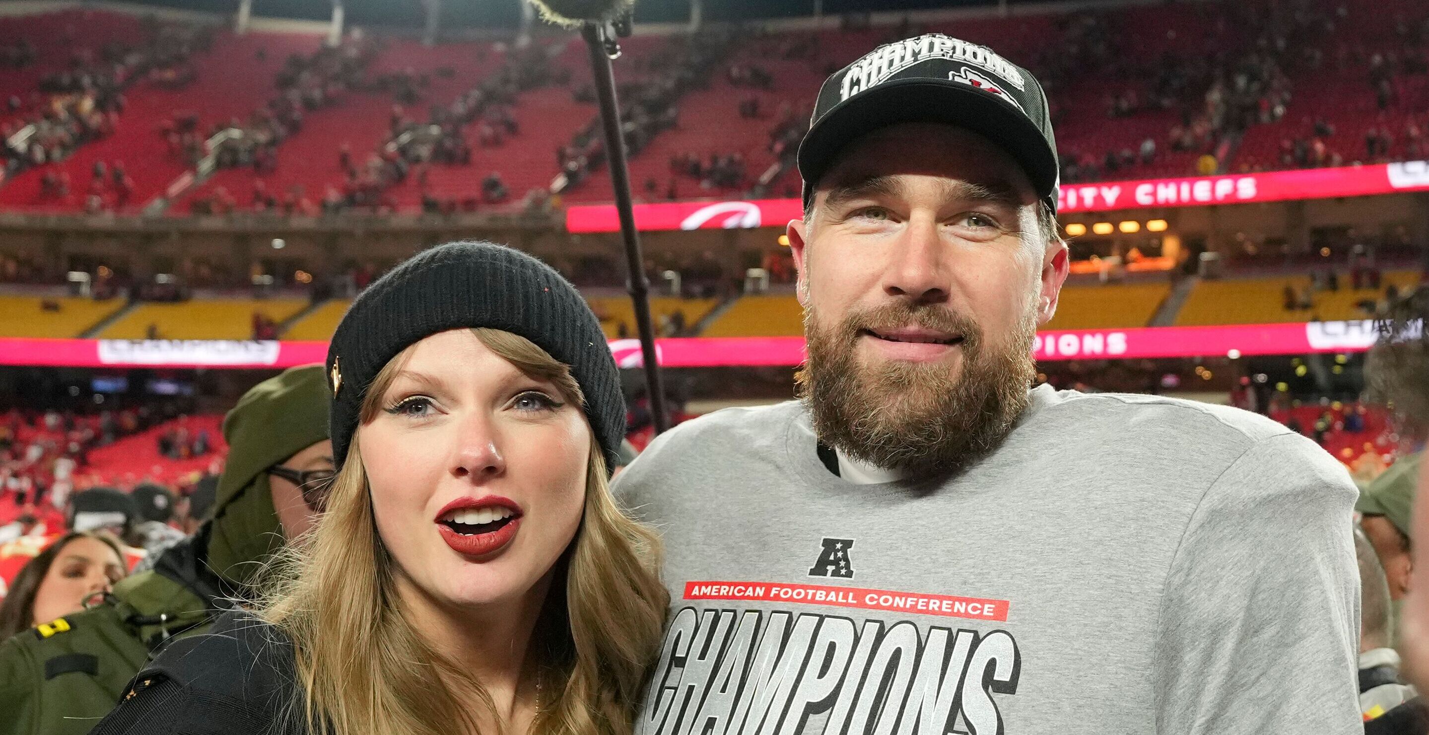Taylor Swift Fans Outraged At Travis Kelce After He Calls Trump's Super Bowl Appearance “A Great Honor”